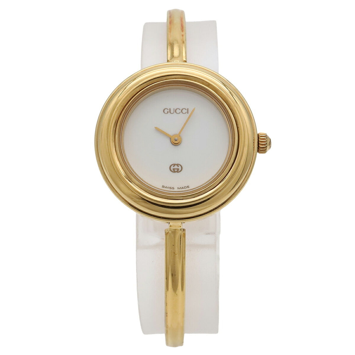 Gucci Change Bezel 11/12 White Dial 26mm Watch