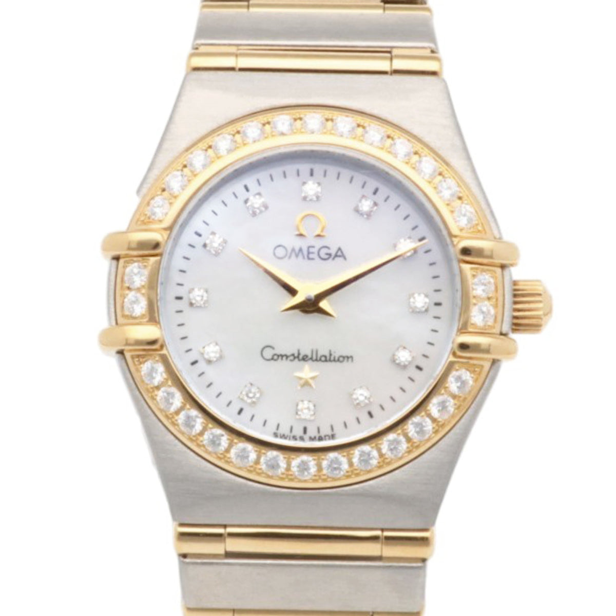 Omega Constellation 1267.75 horloge met zilveren wijzerplaat, 23 mm