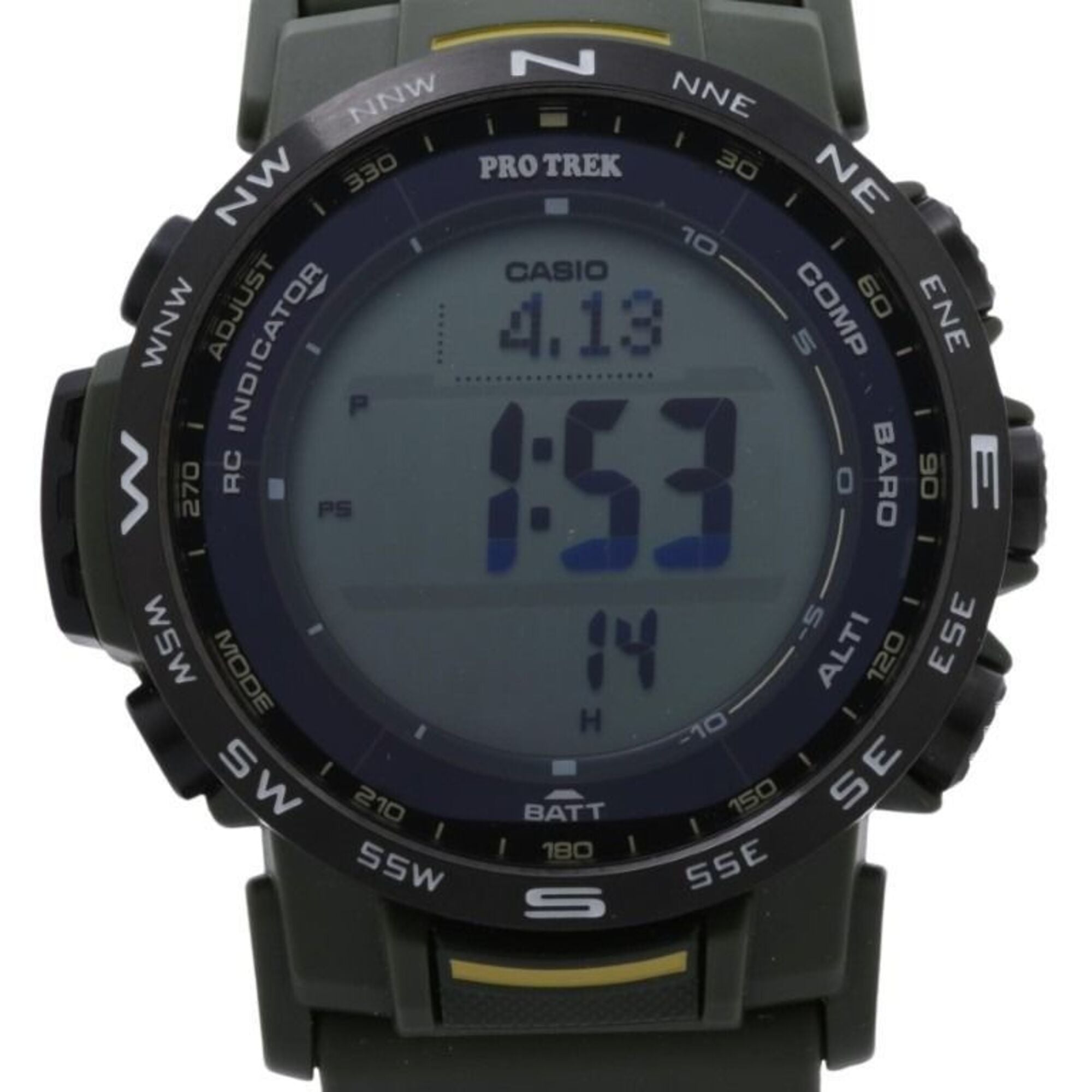 CASIO PRO TREK Climber Line PRW-35Y-3BJF Black Khaki Resin/Stainless Steel Men's Digital Watch