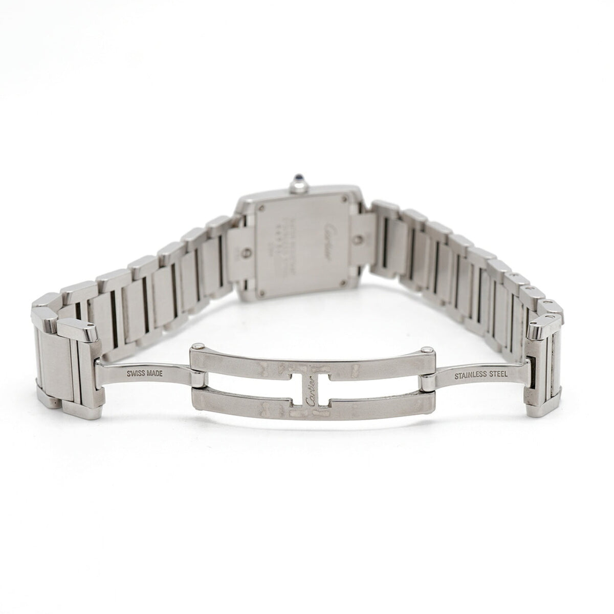 Cartier Tank Française SM W51008Q3 Ivory Dial 20mm Watch