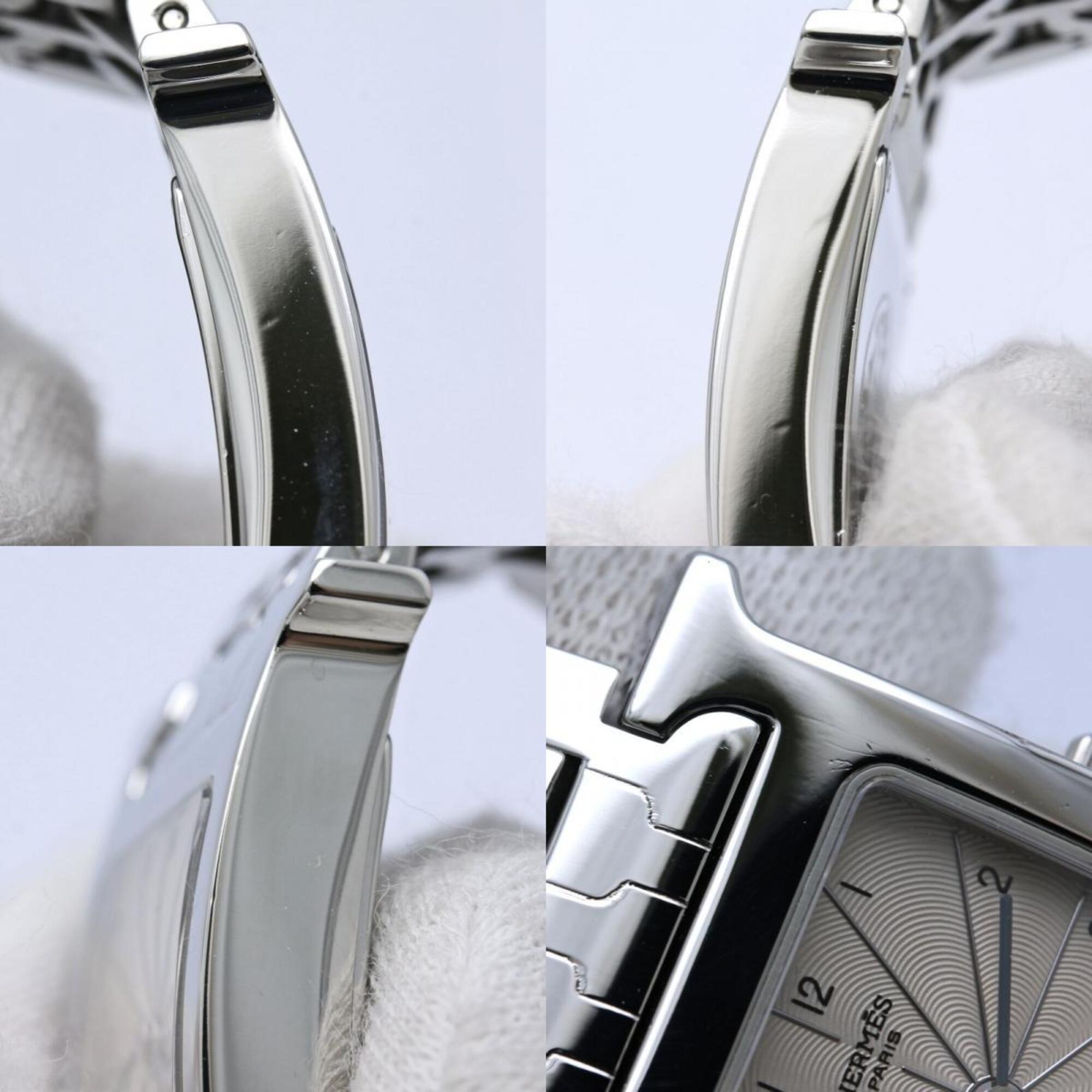Montre HERMES H-Watch HH1.210.260/4804 pour femme, en acier inoxydable /40405