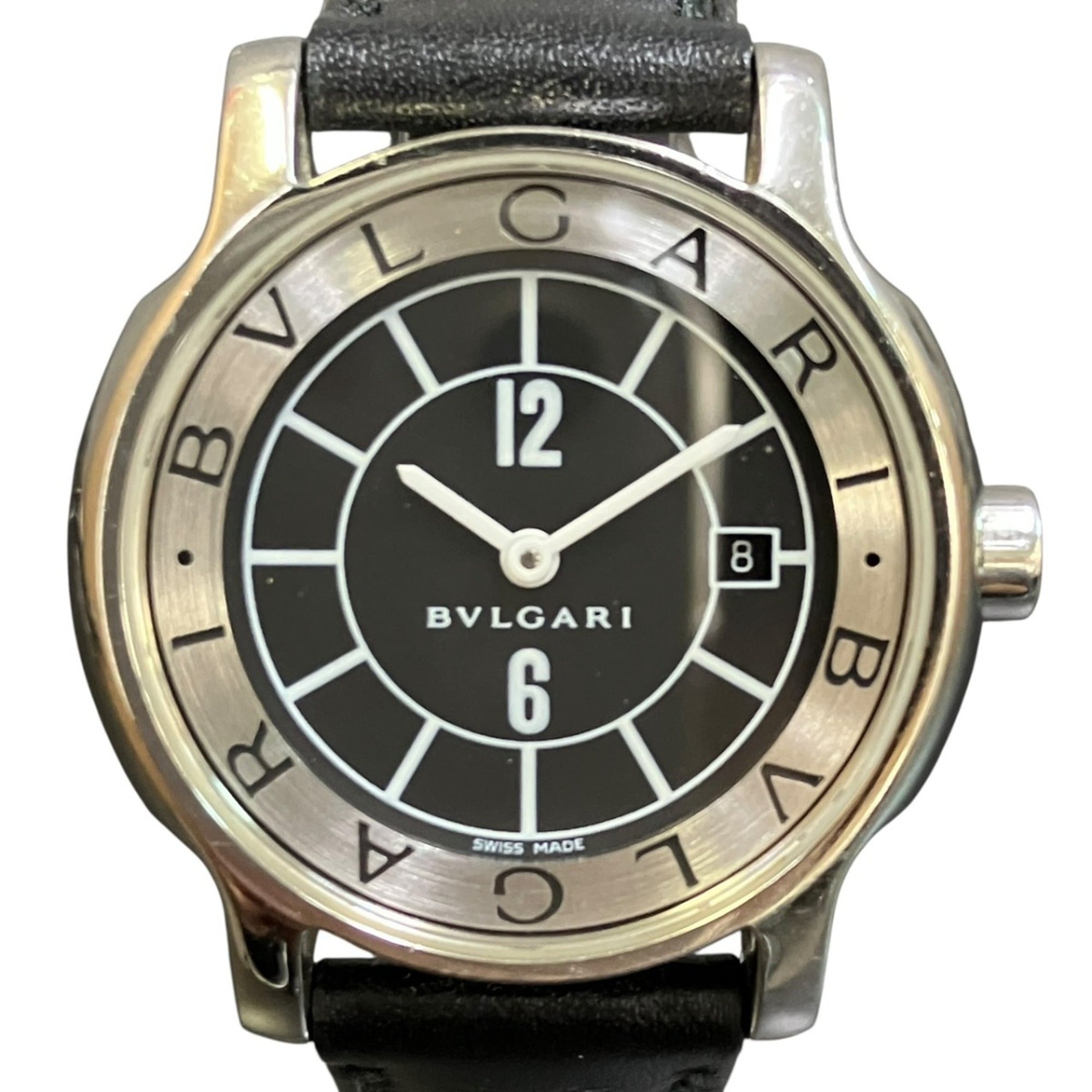 Bulgari BVLGARI ST29S Black Dial 28mm Watch