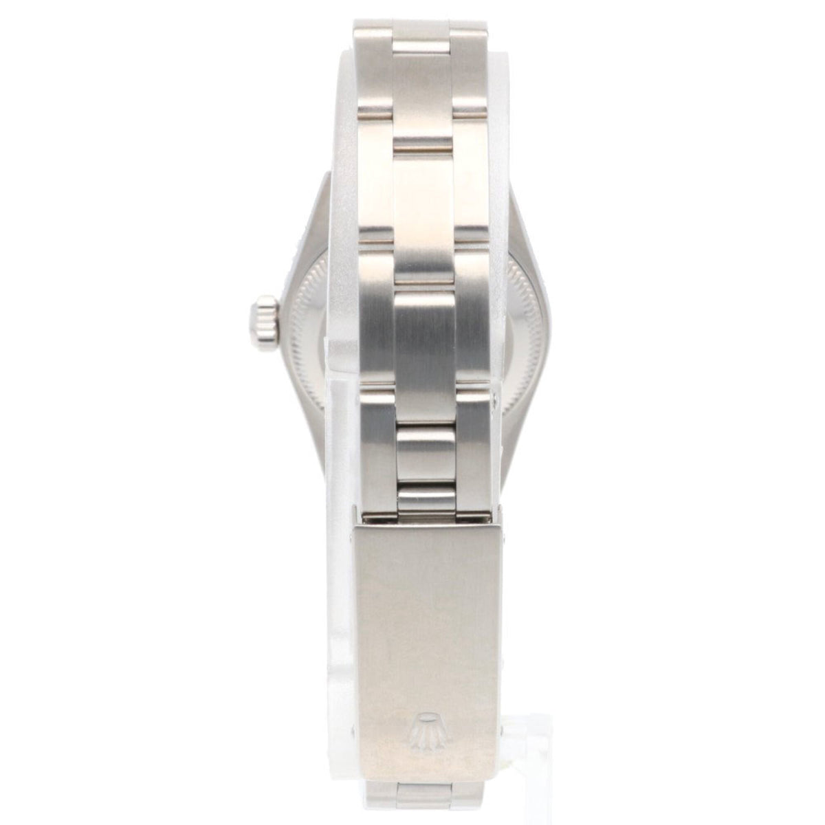 Rolex Oyster Perpetual 67180 Schwarz Zifferblatt 24 mm Uhr