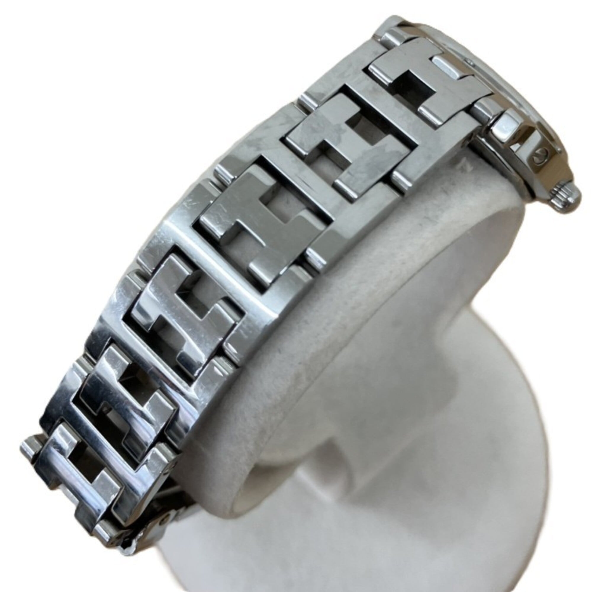 Hermes Clipper Nacre Pink parelmoeren horloge CL4.210