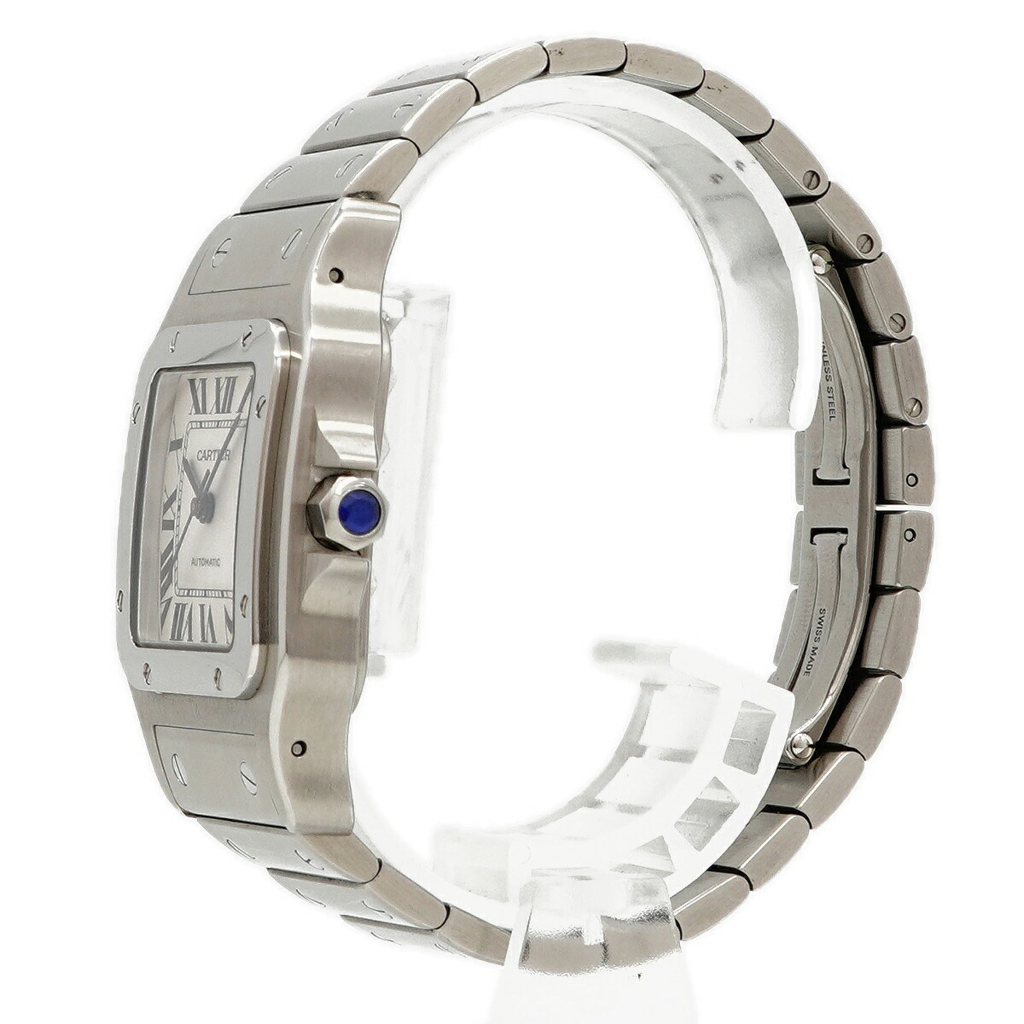 Cartier Santos Galbee XL W20098D6 Silver Dial