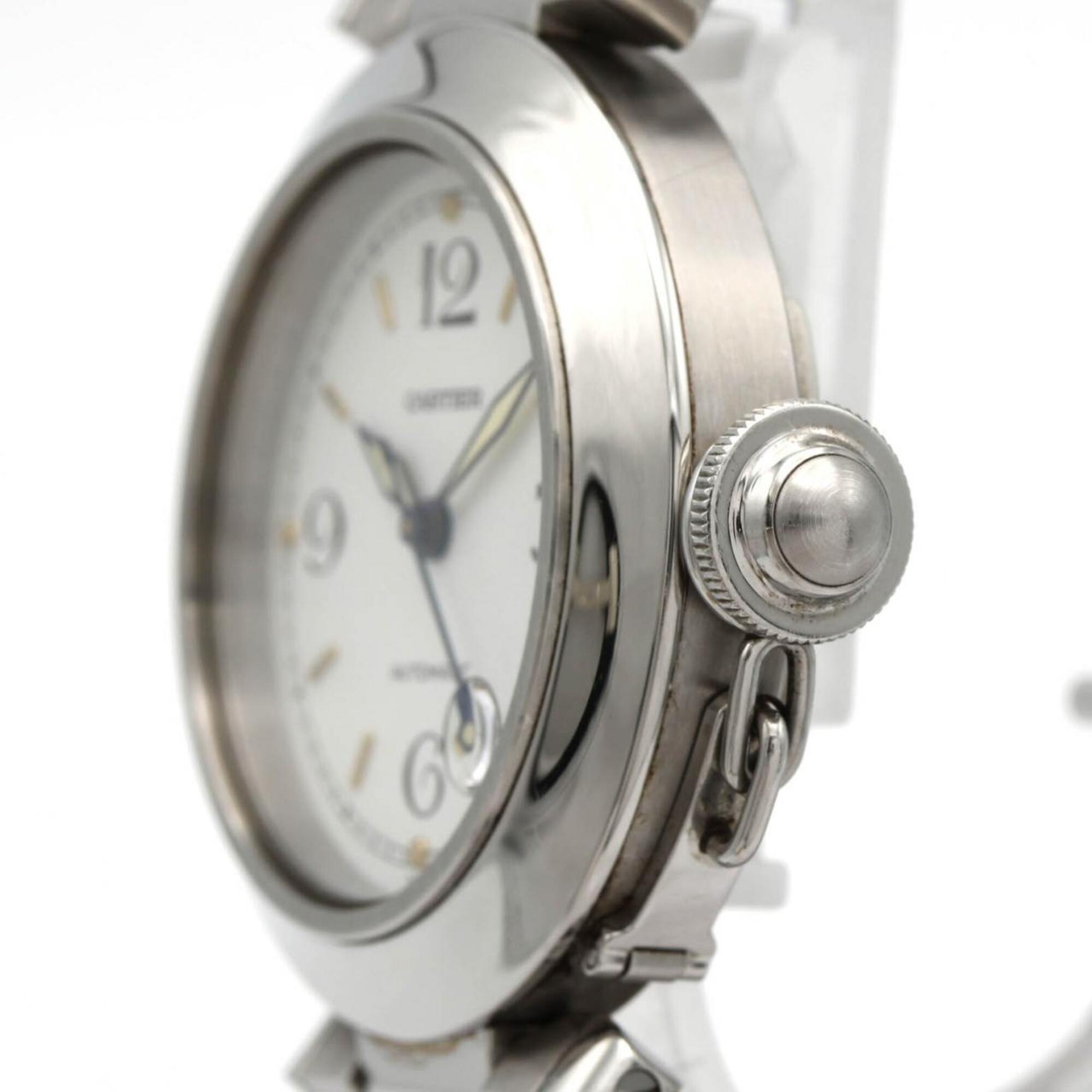 Cartier Pasha C W31015M7 White Dial 35mm Watch