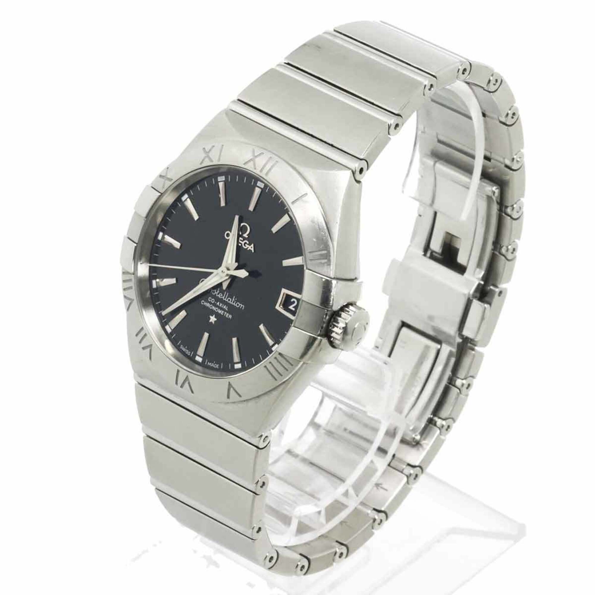 Omega Constellation 123 10 38 21 01 001 Black Dial 38mm Watch