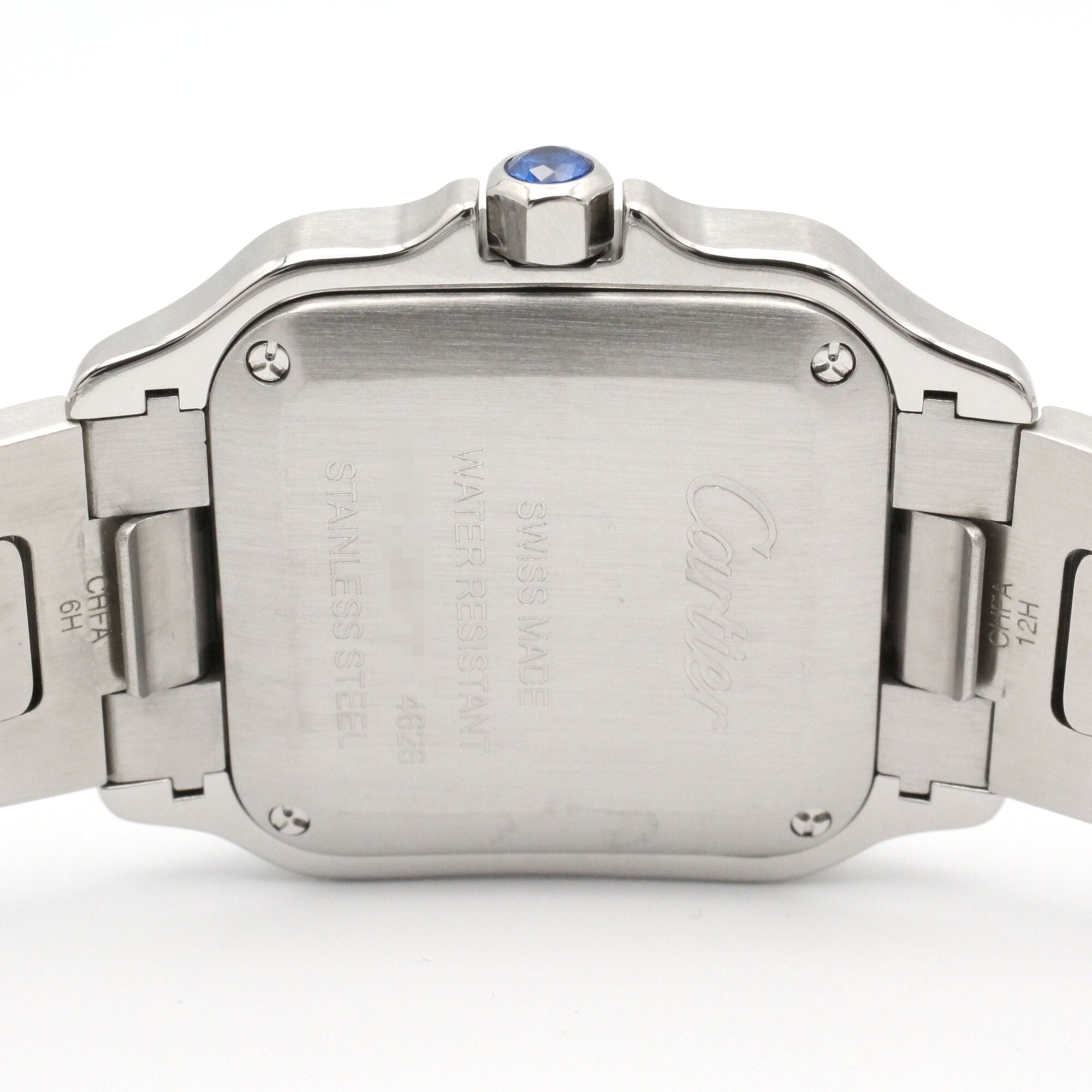 Cartier Santos W2SA0033 Silver Dial Stainless steel, yellow gold 27mm Watch