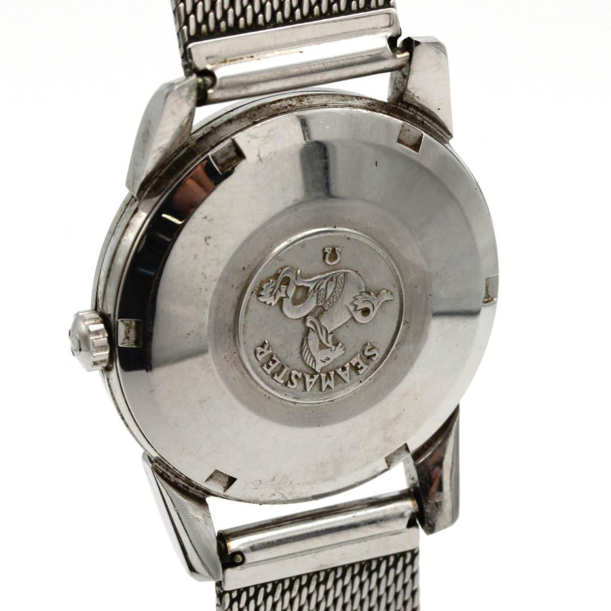 Omega Seamaster Silver Dial 34mm Watch