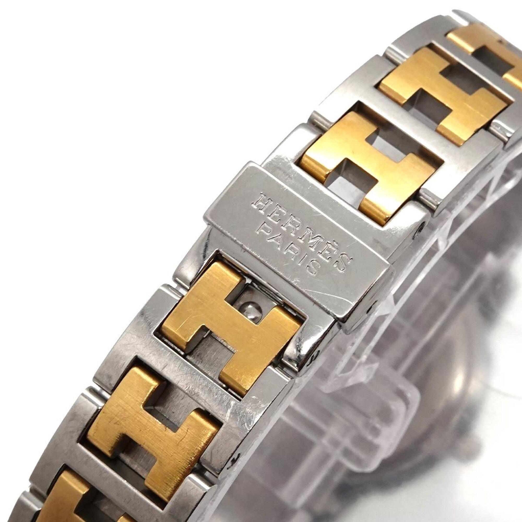 Hermes CL4 CL4 220 White Dial 24mm Watch