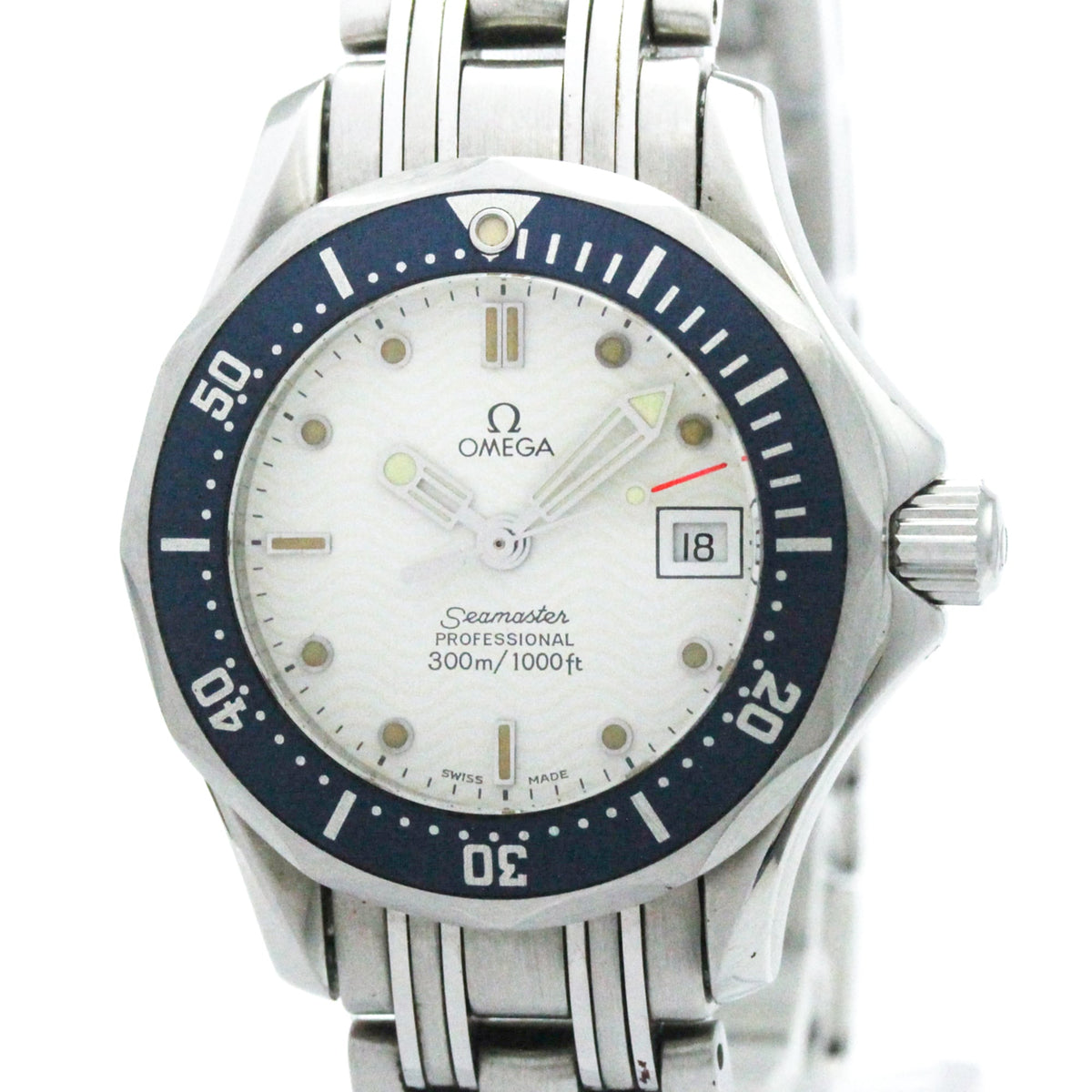 Omega Seamaster 2583.2 Weiß Zifferblatt 28 mm Uhr
