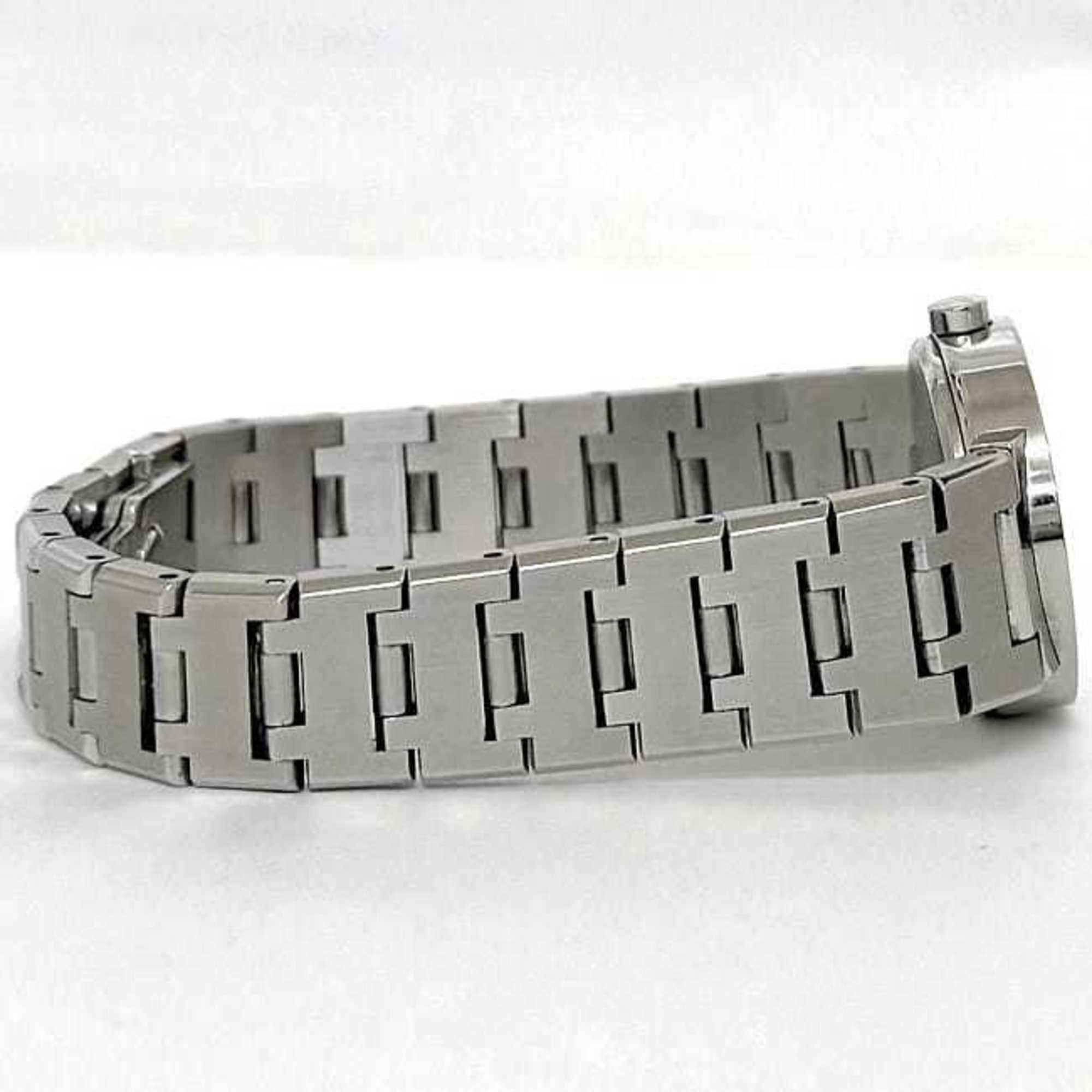 Bvlgari Uhr f-21814 SchwarzSilber BB23SS Damenuhr aus EdelstahlQuarz BVLGARI-Zifferblatt, batteriebetrieben