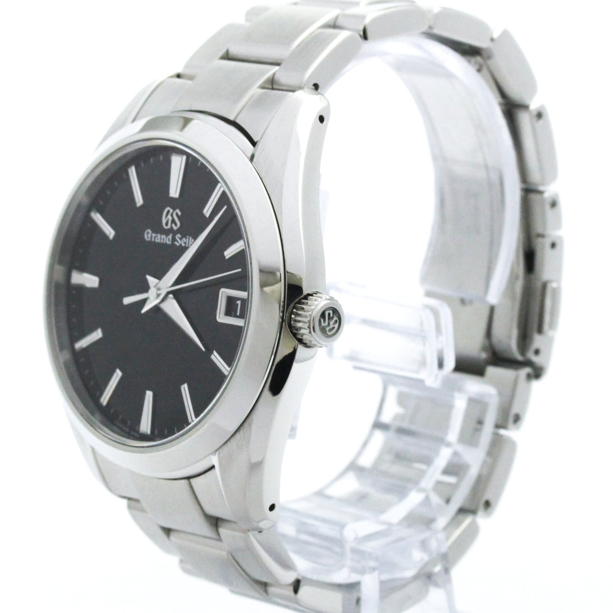 Grand Seiko Grand Heritage Collection SBGV223 (9F82-0AF0) Schwarz Zifferblatt 40mm Uhr