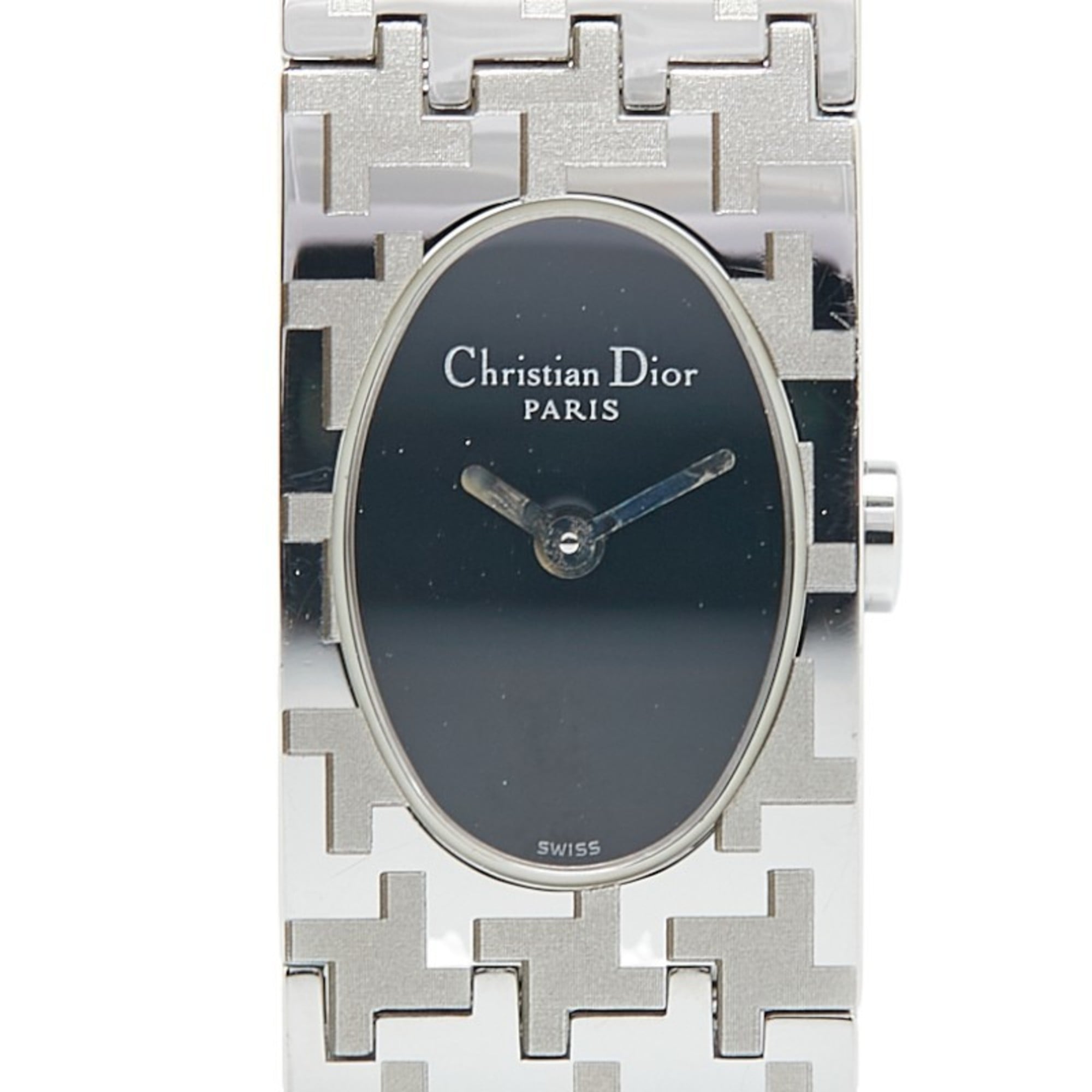 Dior Miss Watch D70-100 Quartz Black Dial Stainless Steel Women's