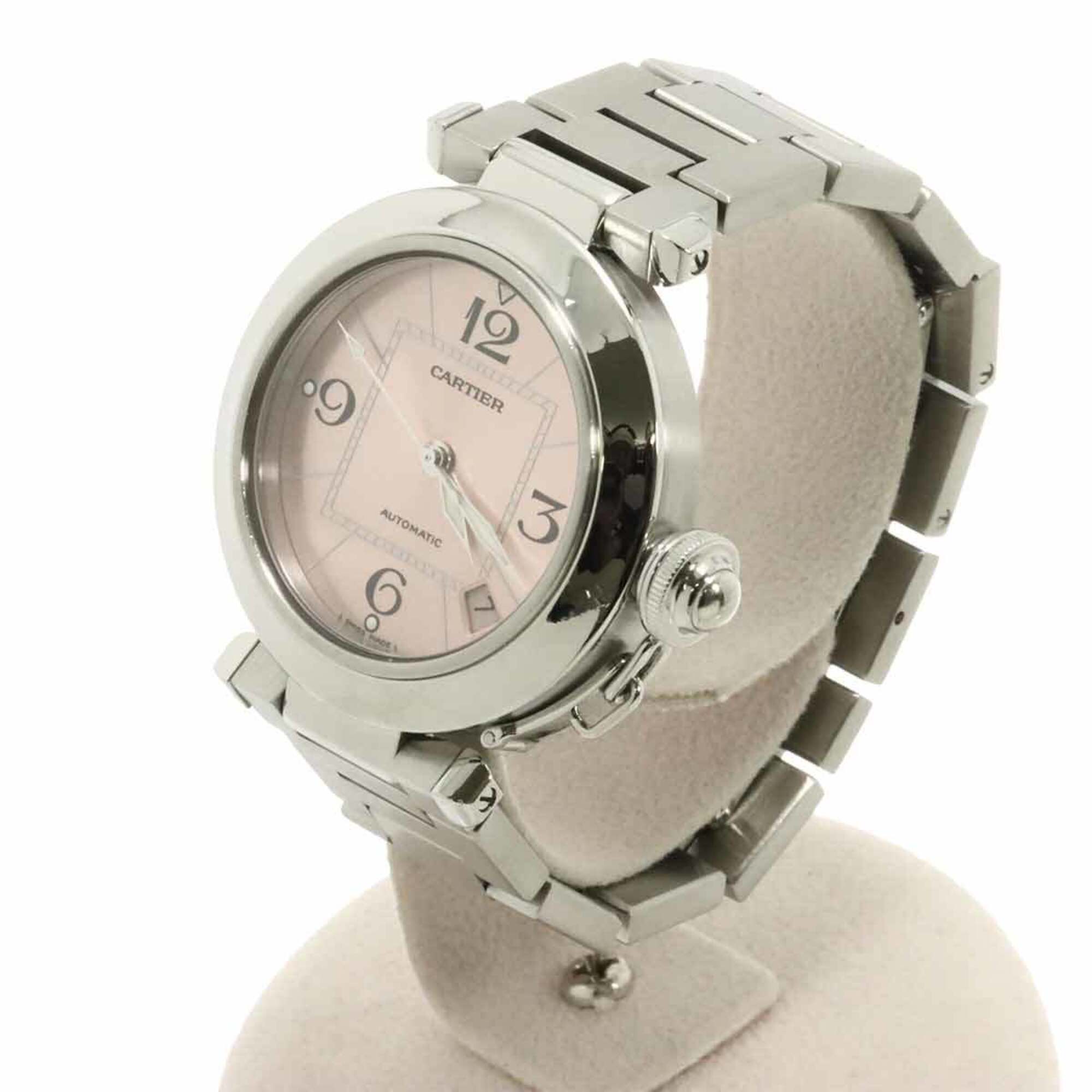 Cartier Pasha C W31075M7 Pink Dial 35mm Watch