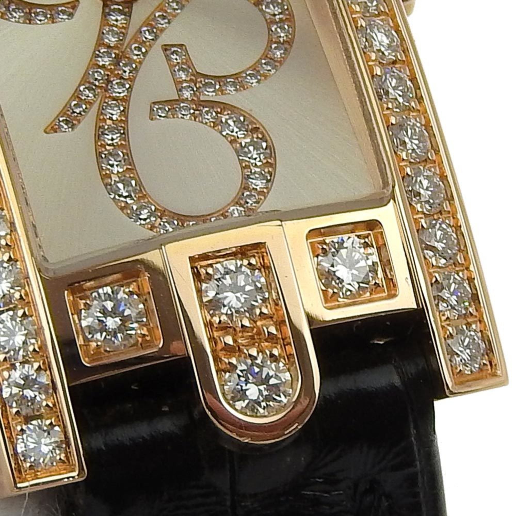 Harry Winston HARRY WINSTON Avenue C AVCQHM16 Silber Zifferblatt, Zifferblatt und Lünette mit DiamantenQuarz