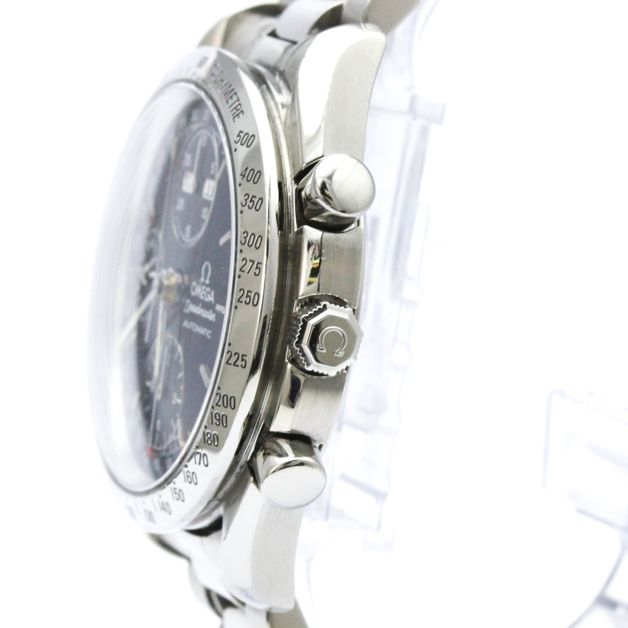 Omega Speedmaster 3521.8 Blue Dial 39mm Watch