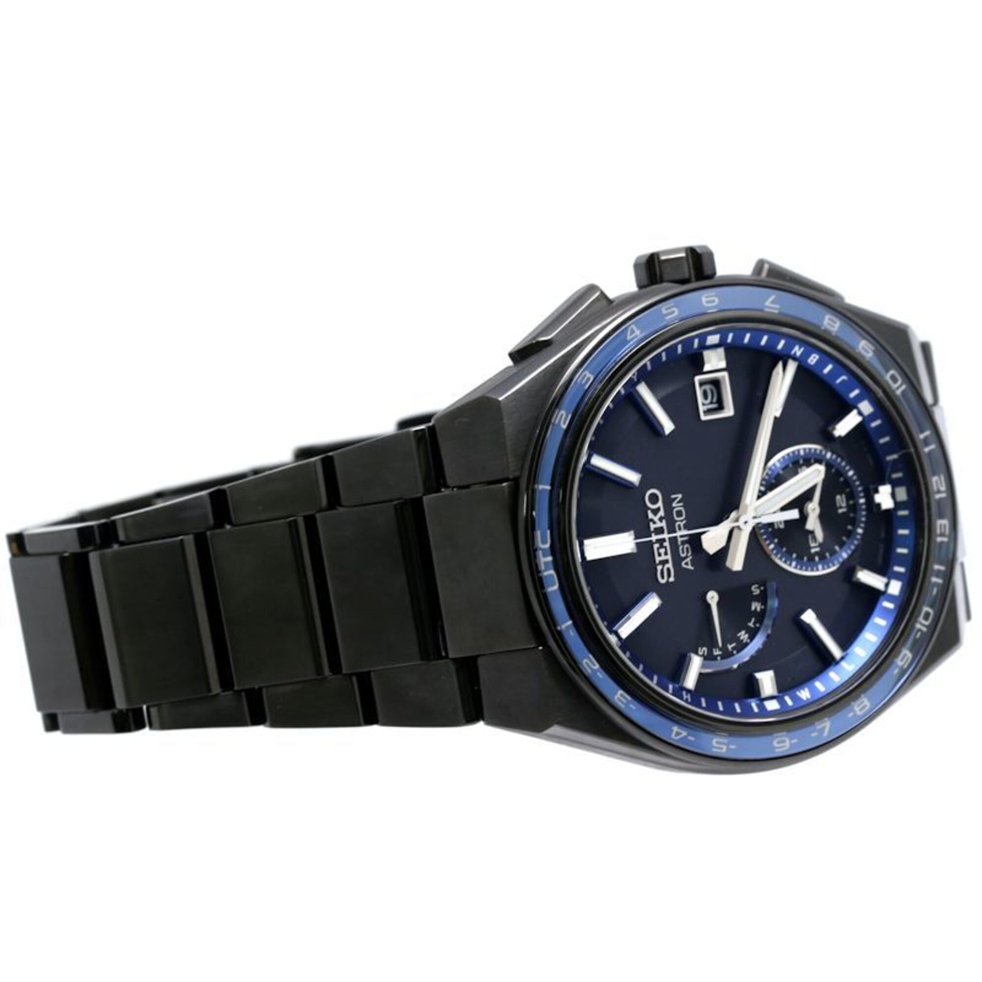 Seiko Astron SBXY041 8B63-0BB0 Black Dial 43mm Watch