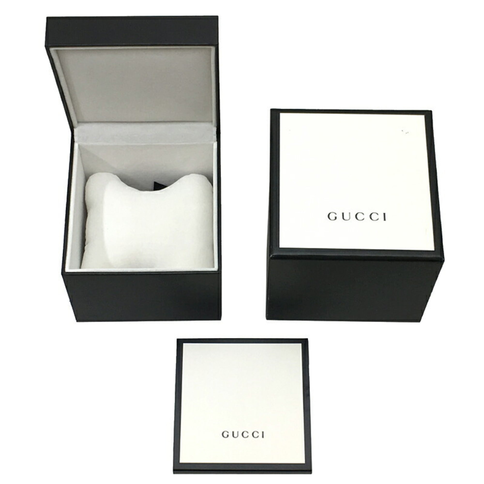 Gucci G Timeless Damenuhr YA126580 126.5, vergoldetWeiß Shima-Zifferblatt