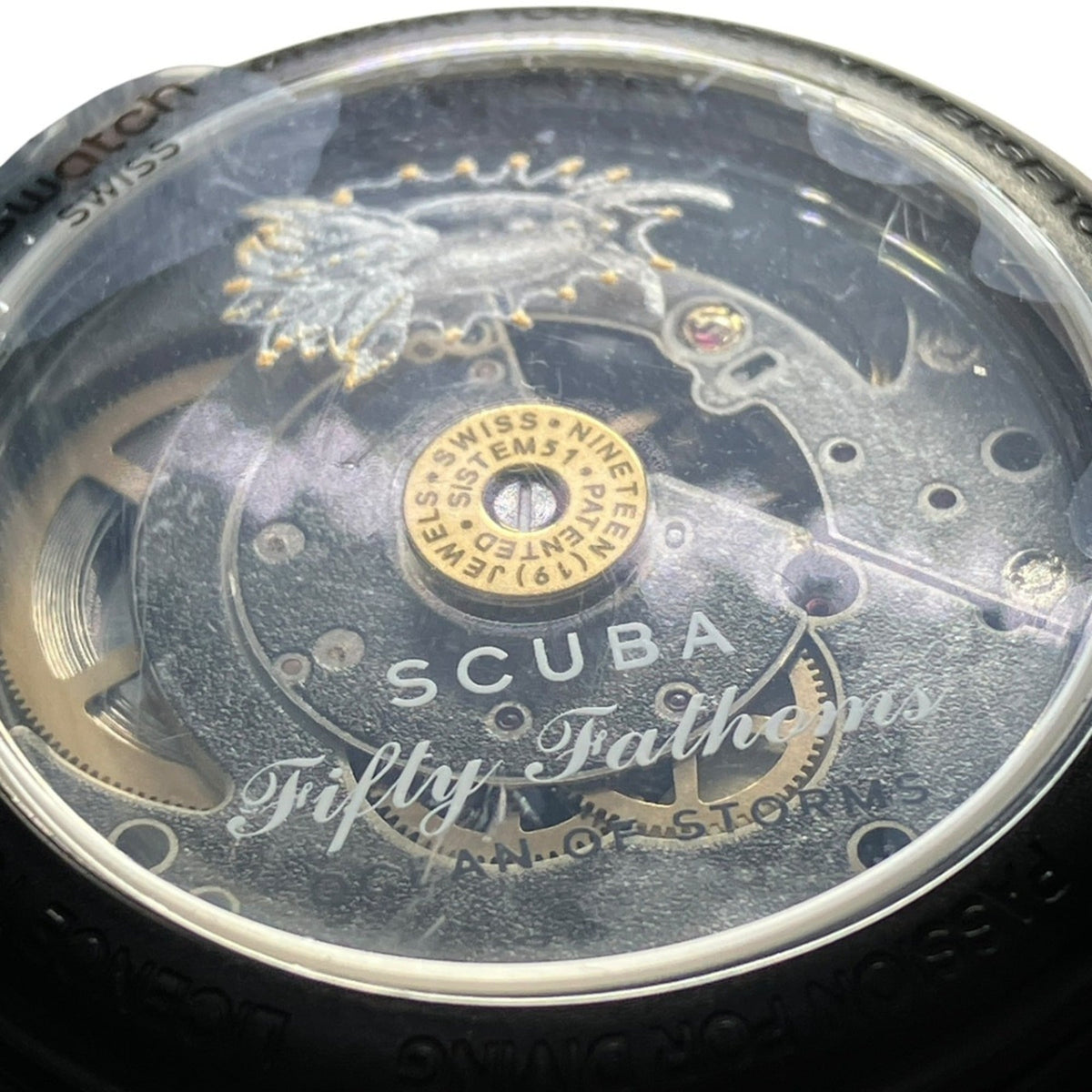 Blancpain S Blancpain Ocean of Storm SO35B400 Schwarz Zifferblatt 42 mm Uhr