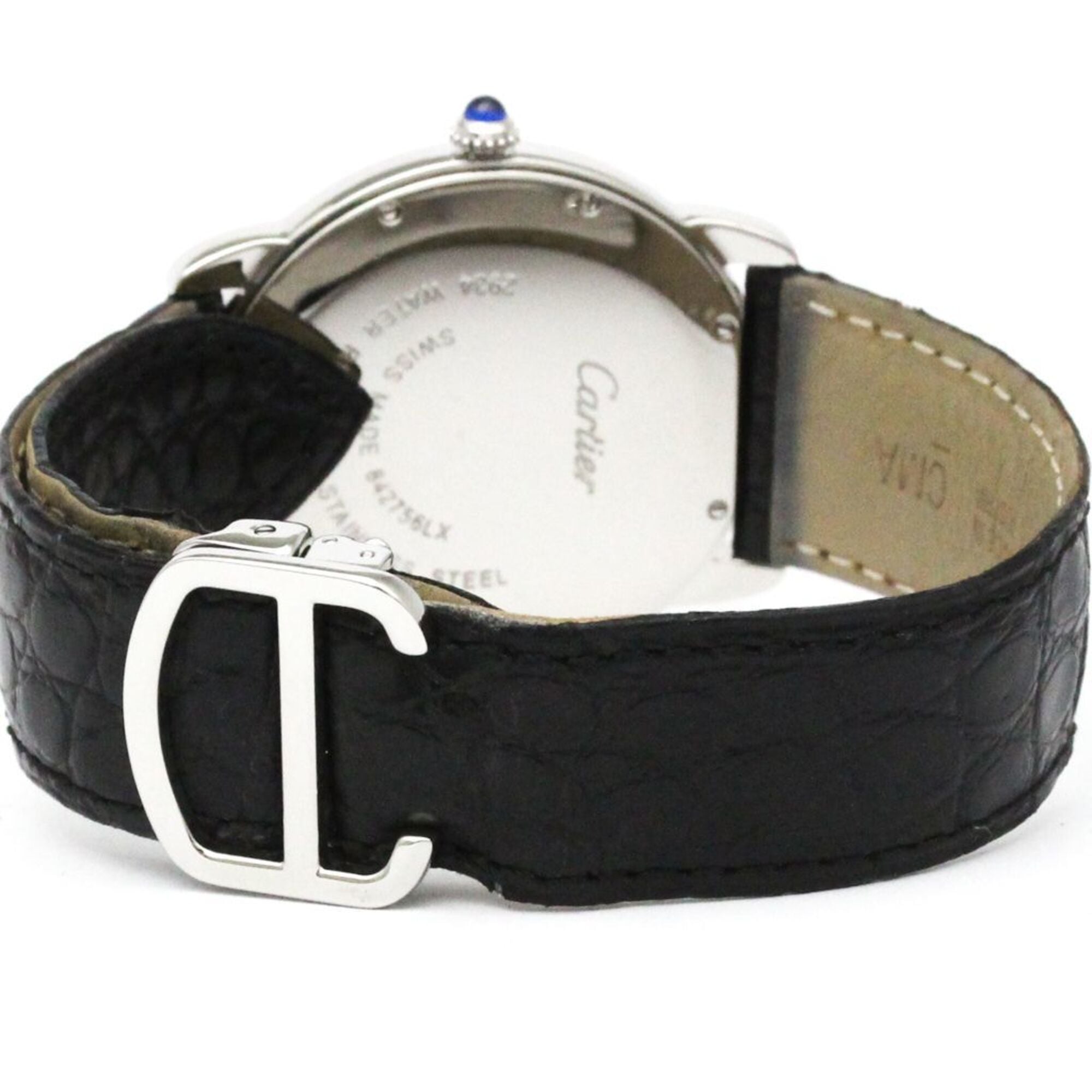 Cartier Ronde Solo W6700255 Silber Zifferblatt 36 mm Uhr