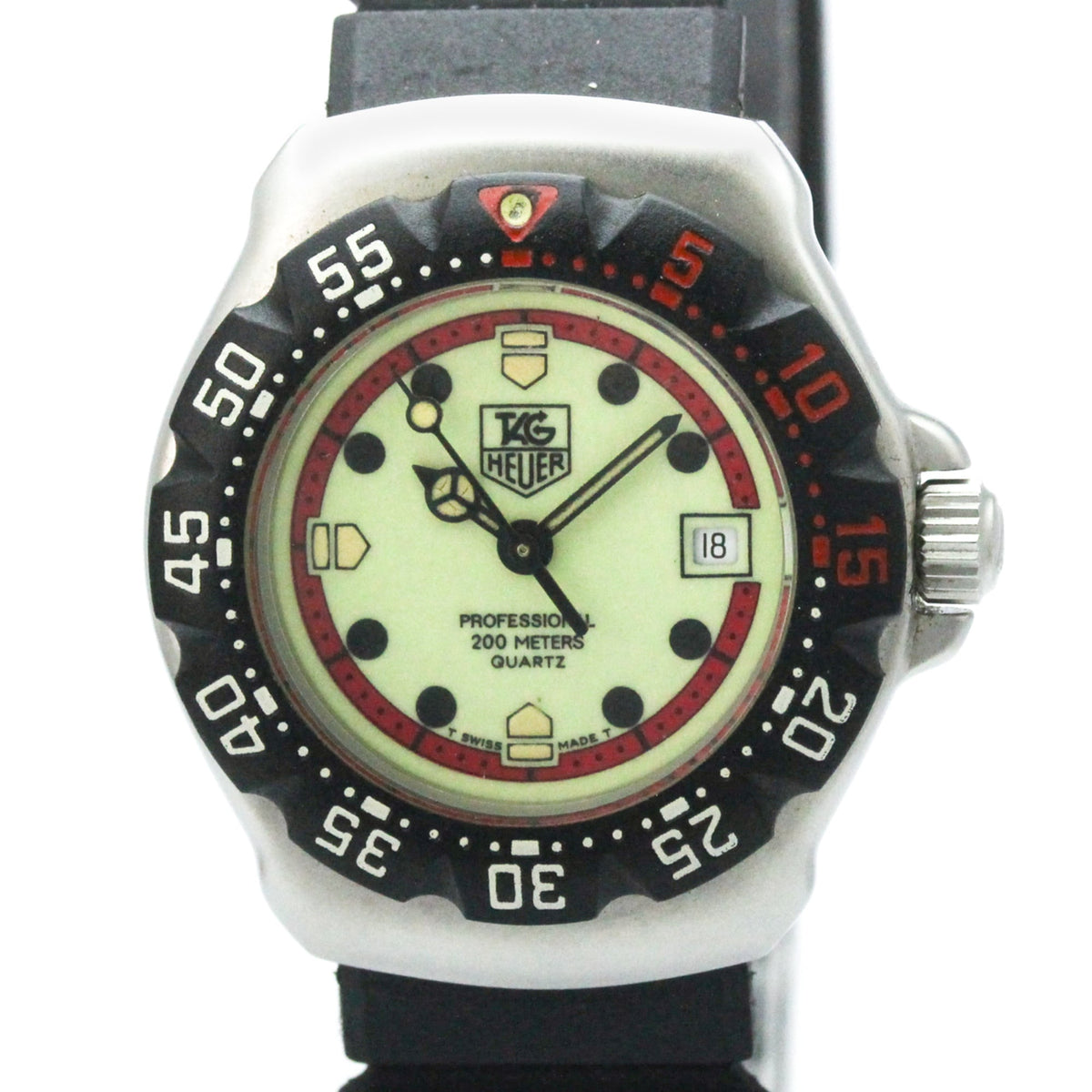 TAG Heuer Formula 1 WA1411 Yellow Dial 28mm Watch