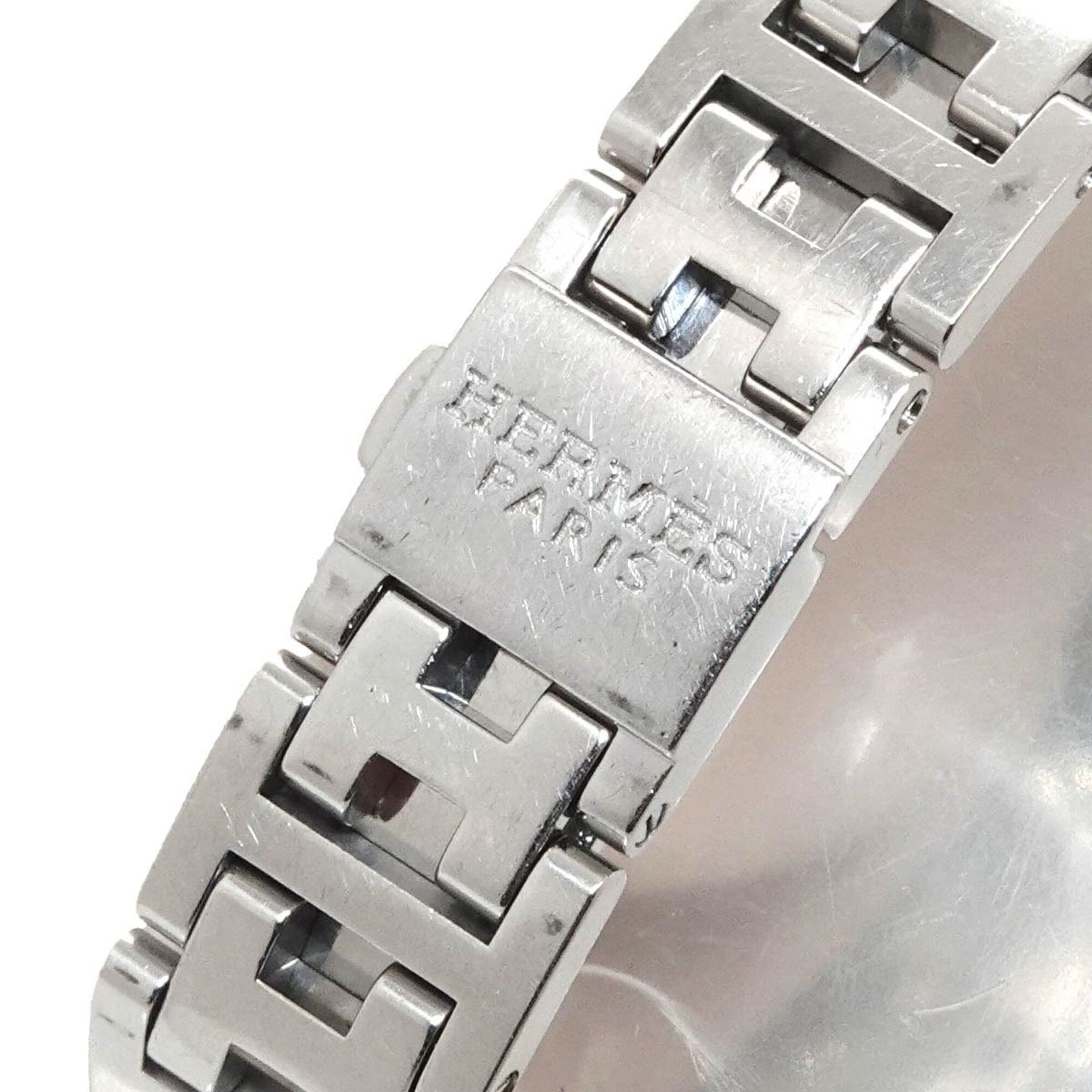 Hermes Clipper CL4 230 White Dial 24mm Watch