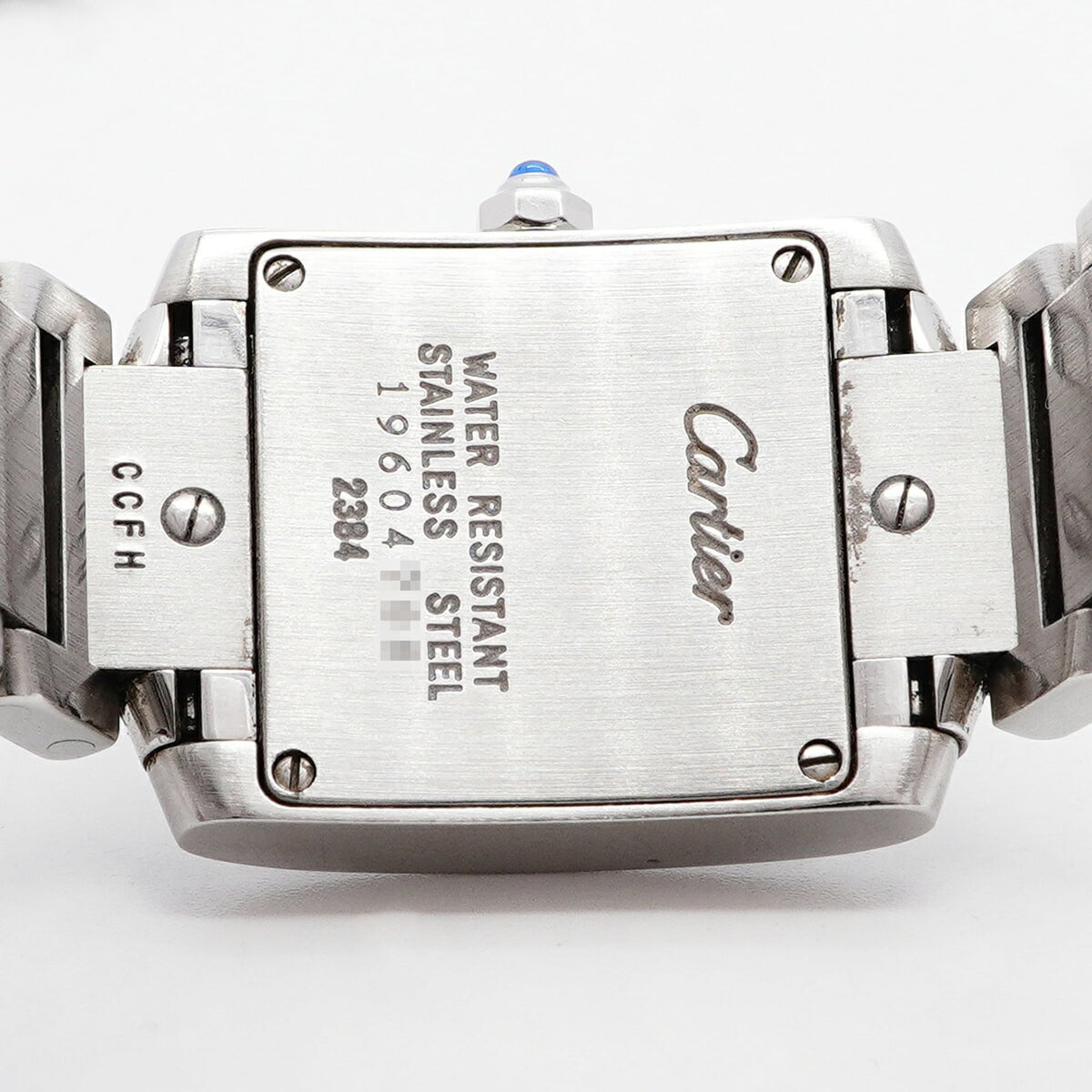 Cartier Tank Française SM W51008Q3 White Dial 20mm Watch