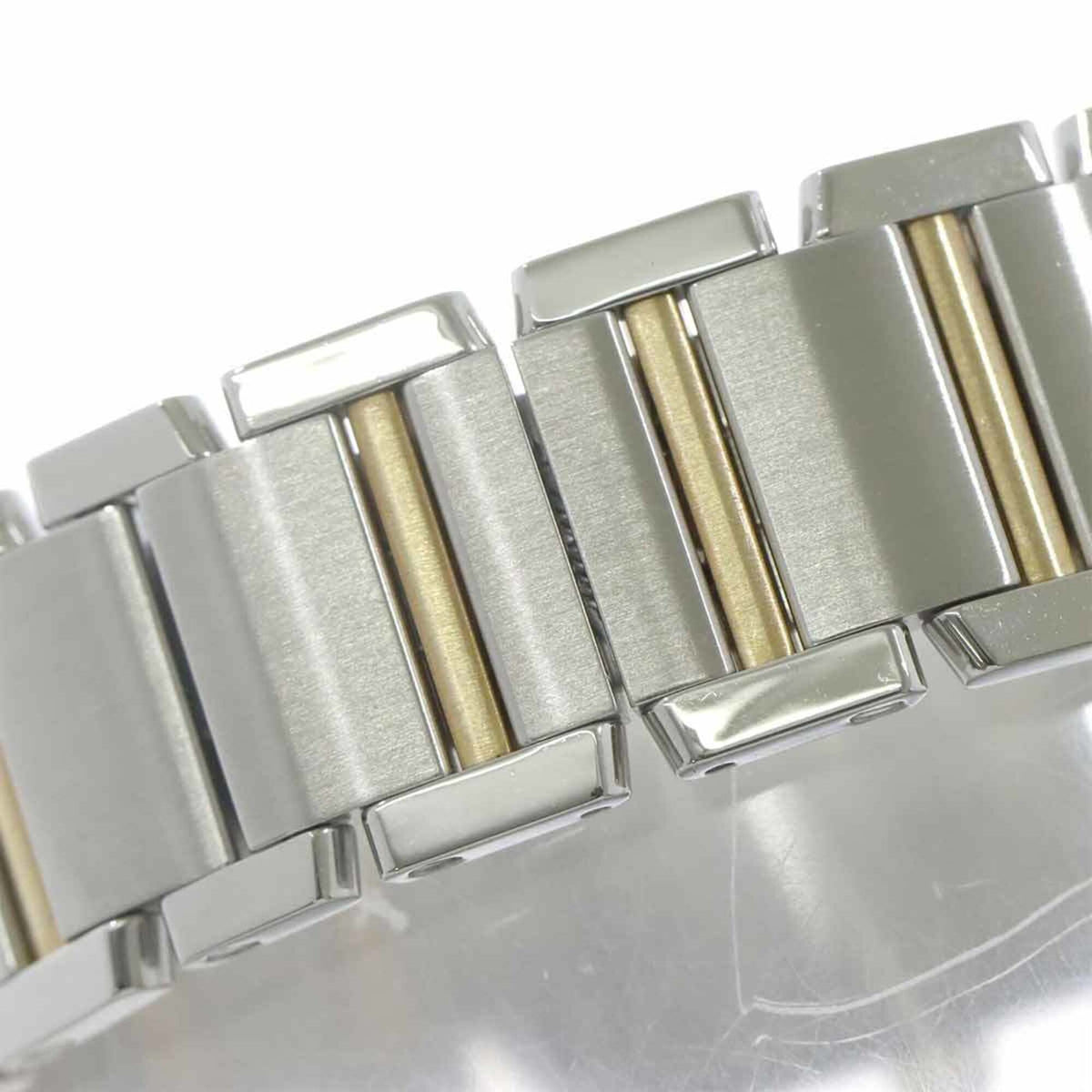 Cartier Tank Française MM W51012Q4 Ivory Dial 25mm Watch