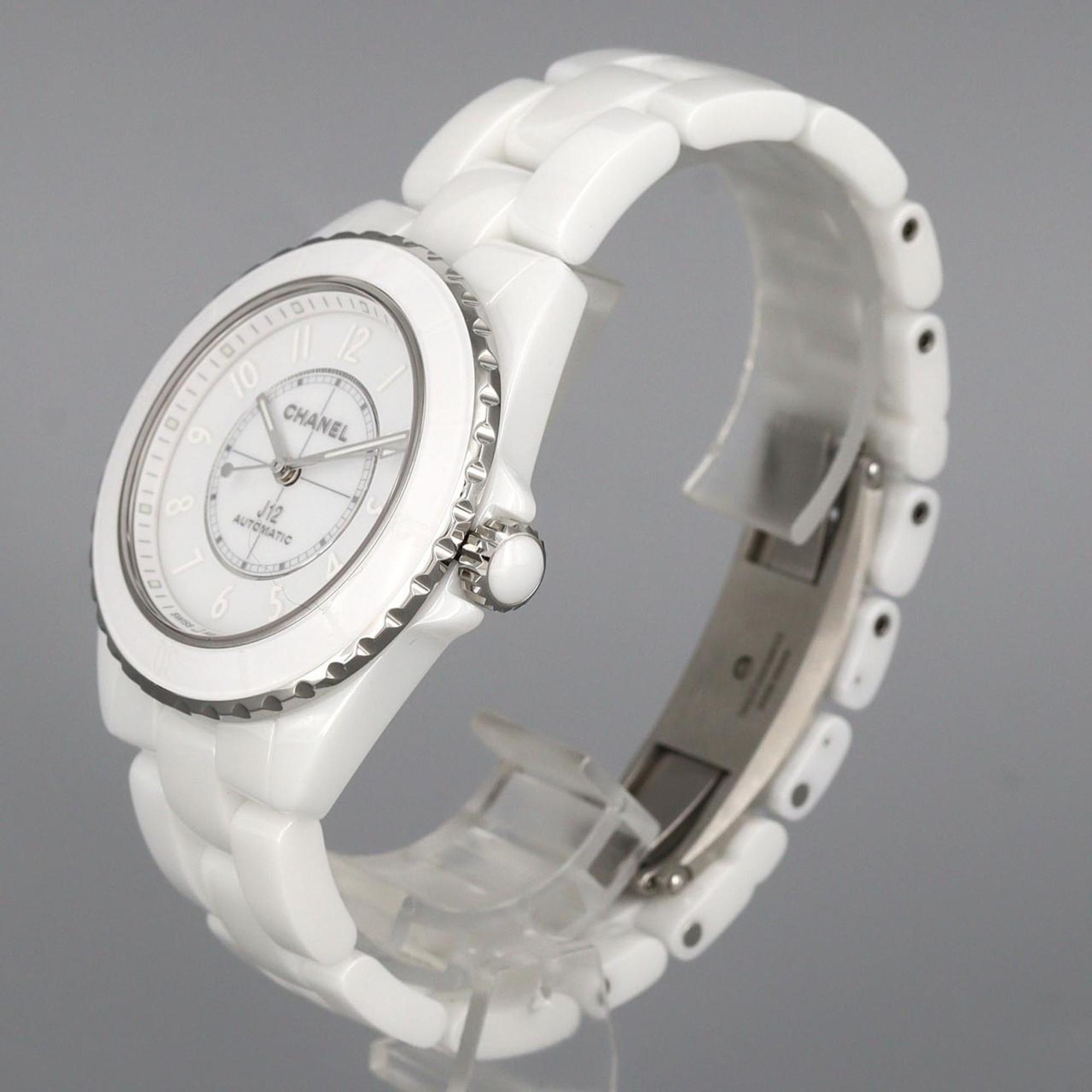 Chanel J12 Phantom Caliber 12.1 38mm Ceramic Automatic Watch H6186