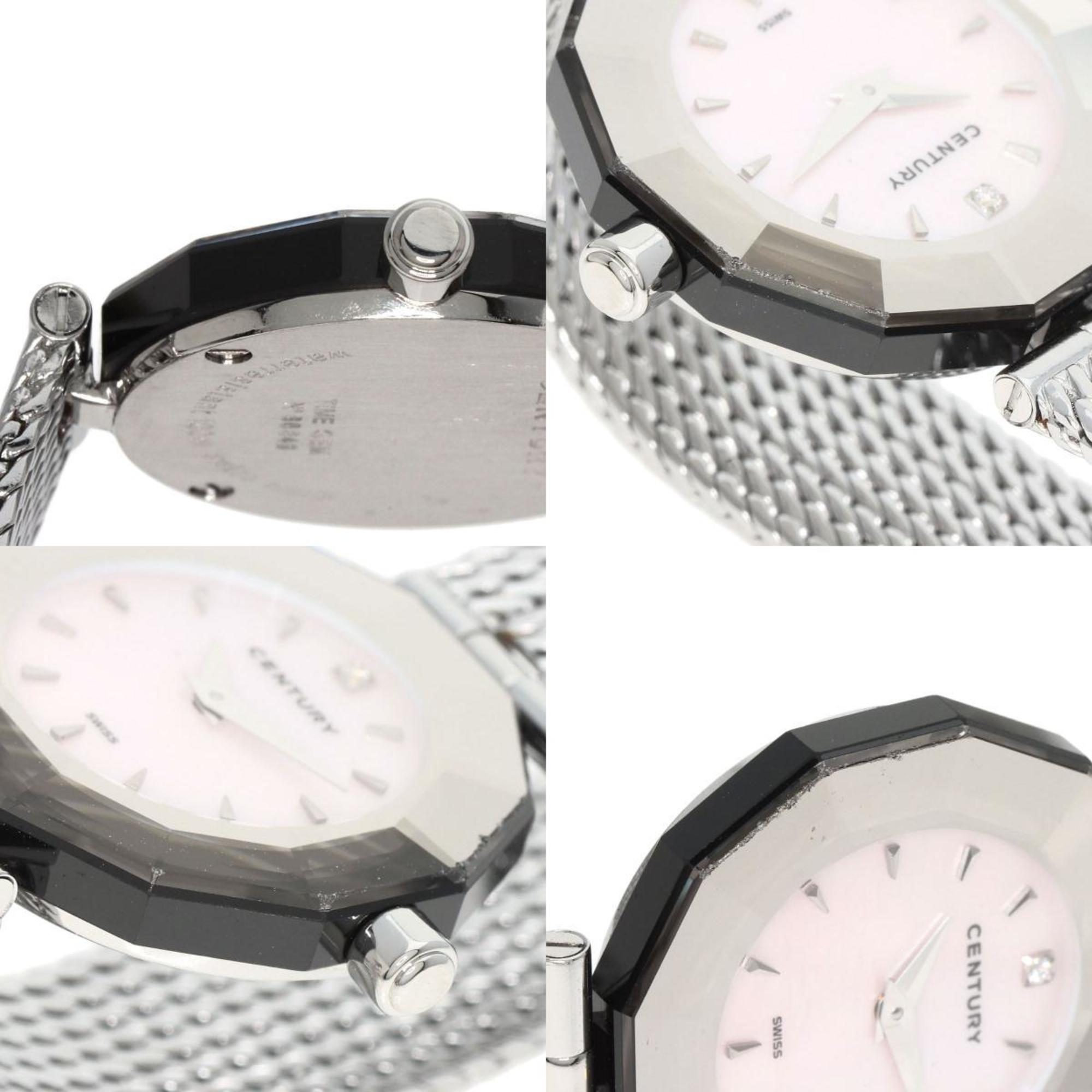 Century Primetime Watch Edelstahl SS Damenuhr CENTURY