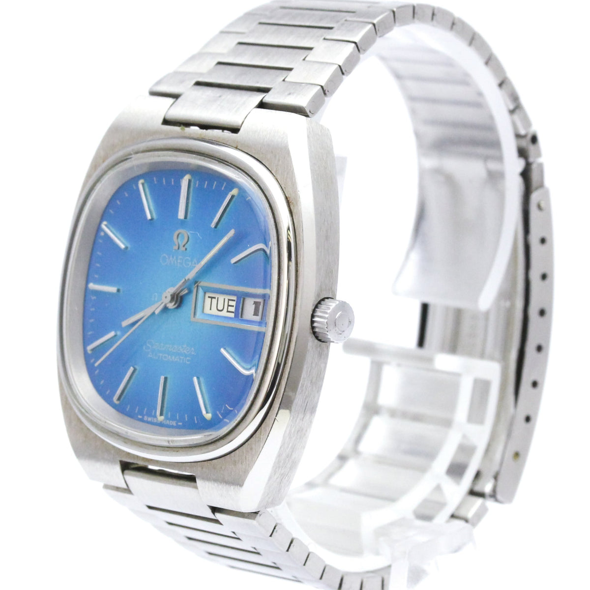 Omega Seamaster 166.0213 Blue Dial 35mm Watch