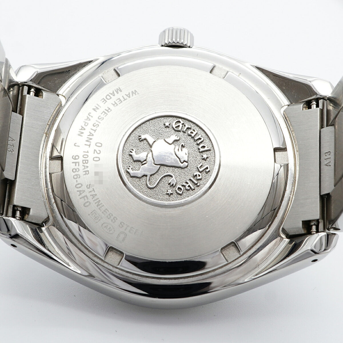 Grand Seiko Grand GMT SBGN013/9F86-0AF0 Black Dial 39mm Watch