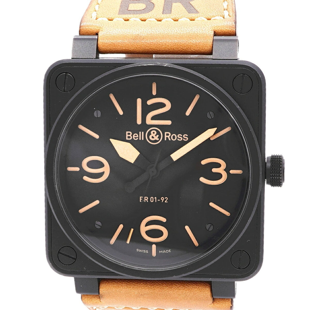 Bell & Ross BR01-92 Heritage BR01-92-S Black Dial 46mm Watch