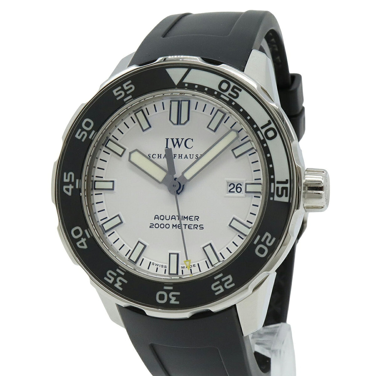 IWC Aquatimer White Dial 45mm Watch