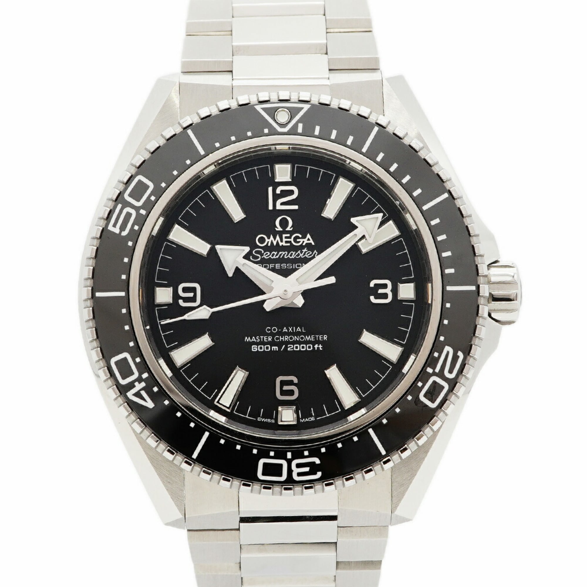 Omega Seamaster Planet Ocean 217.30.42.21.01.001 Black Dial Men's Watch