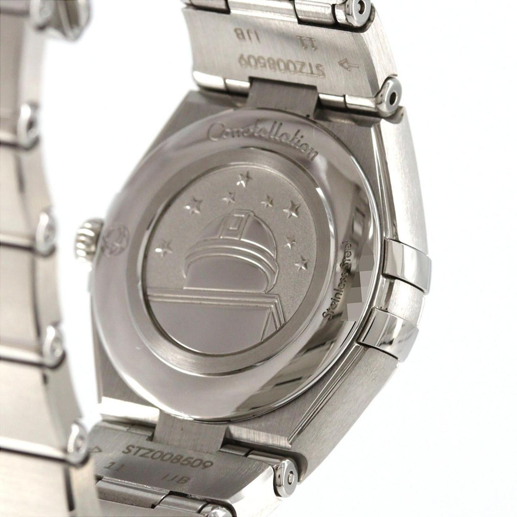 Montre Omega Constellation Manhattan Brush 131.10.25.60.02.001 en acier inoxydable Quartz