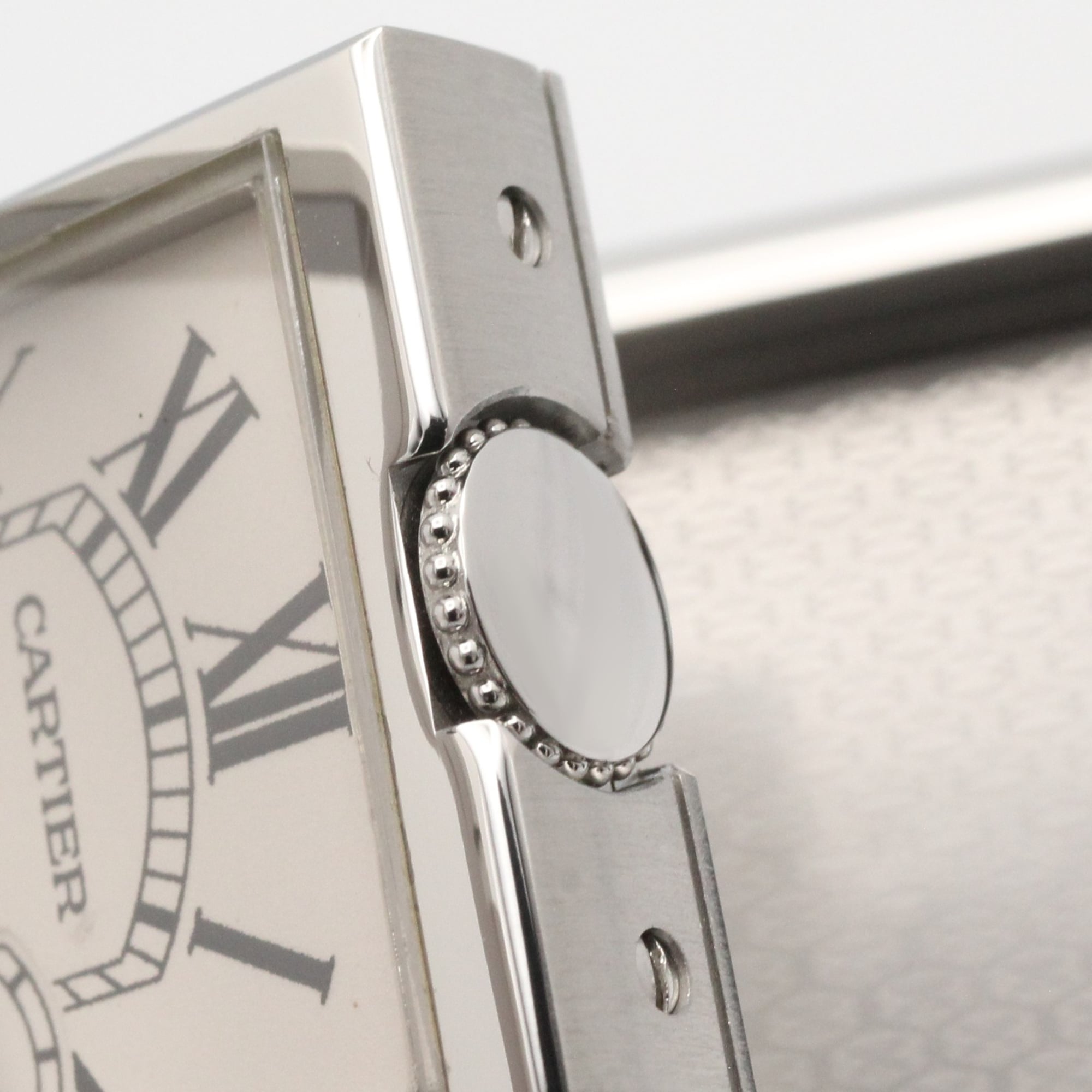 Cartier Tank W1016055 Ivory Dial 26mm Watch