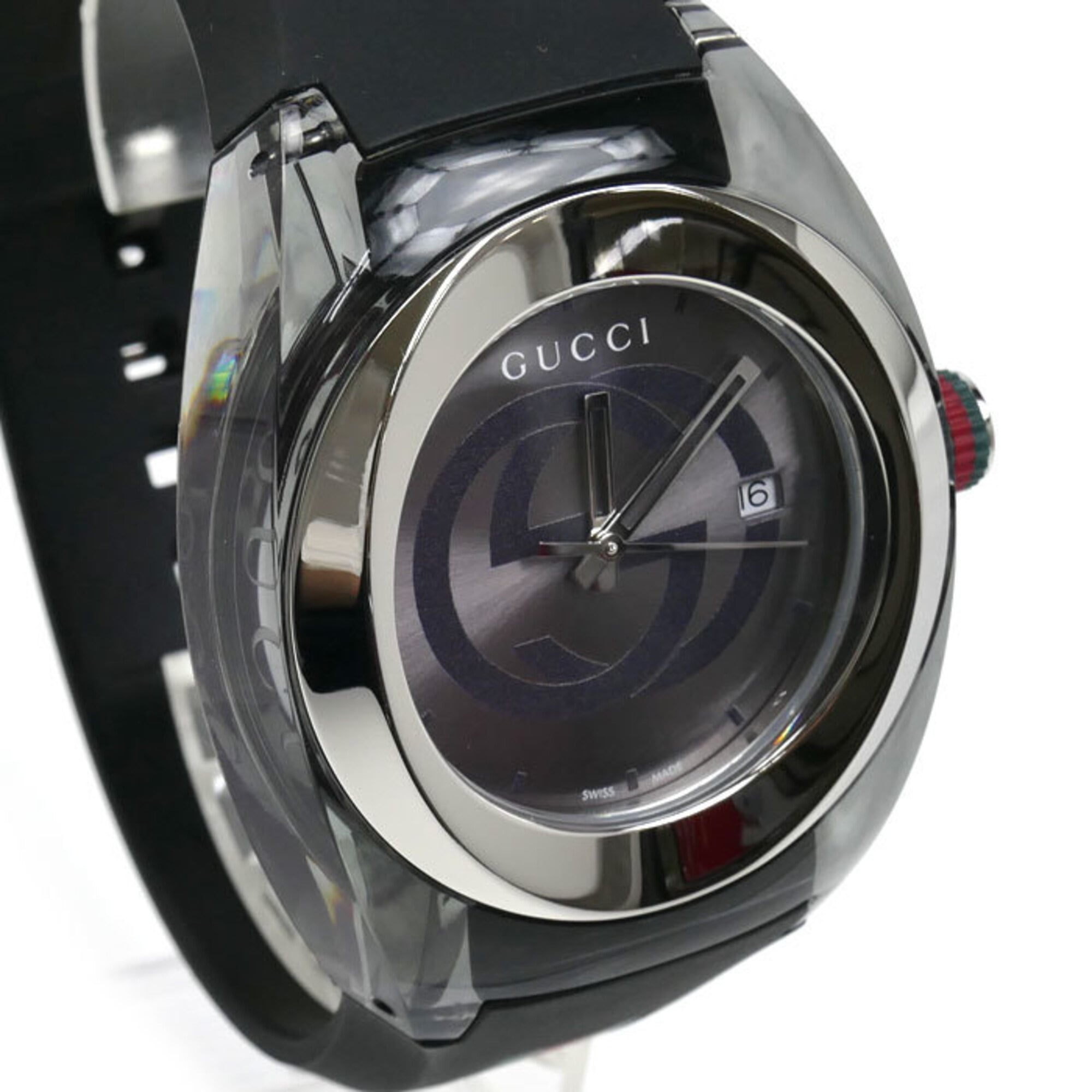 Montre Gucci Sync à piles YA137116, cadran de 46 mm