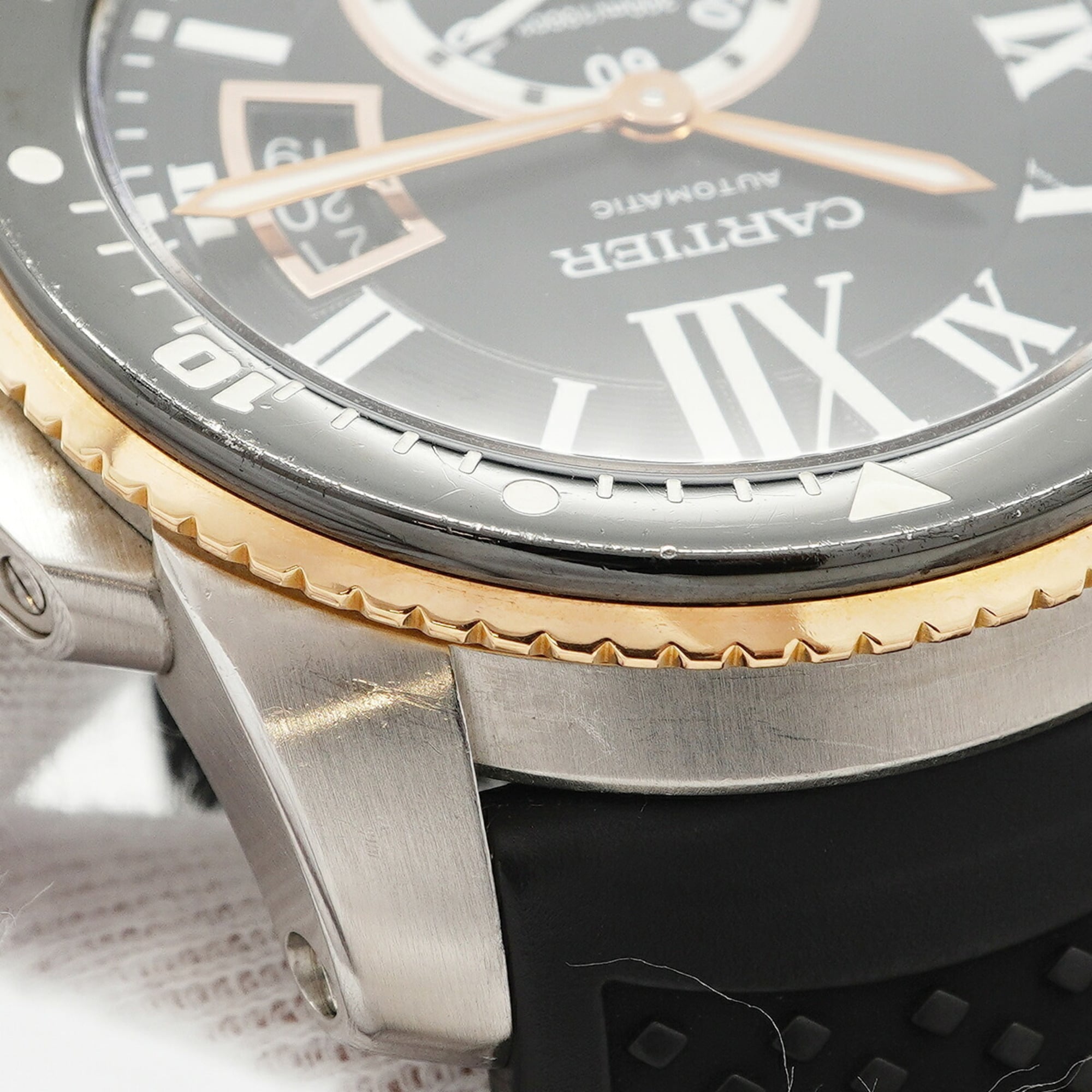 Cartier Calibre Diver W7100055 Black Dial