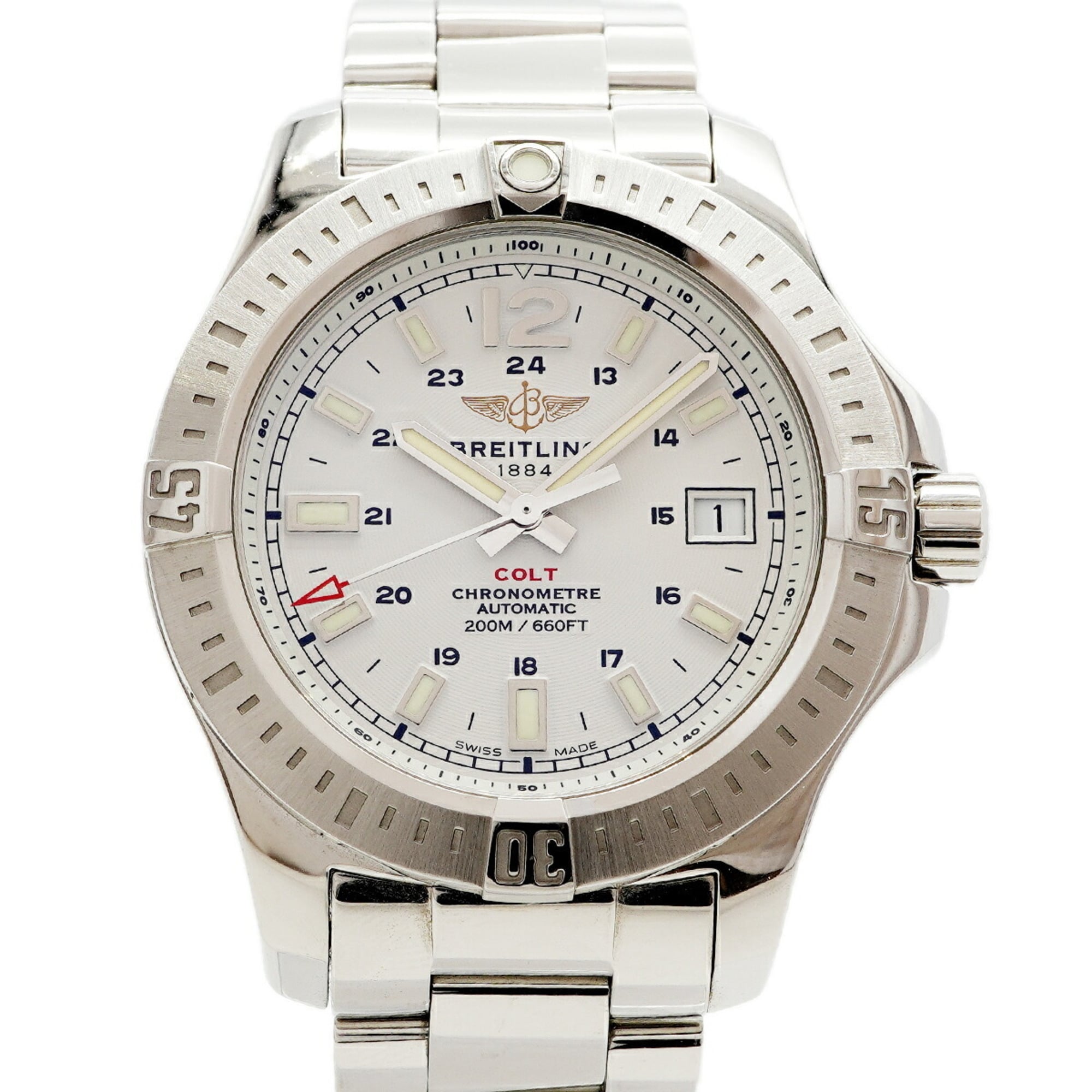 Breitling Colt A1731311/A17313 White Dial 40mm Watch