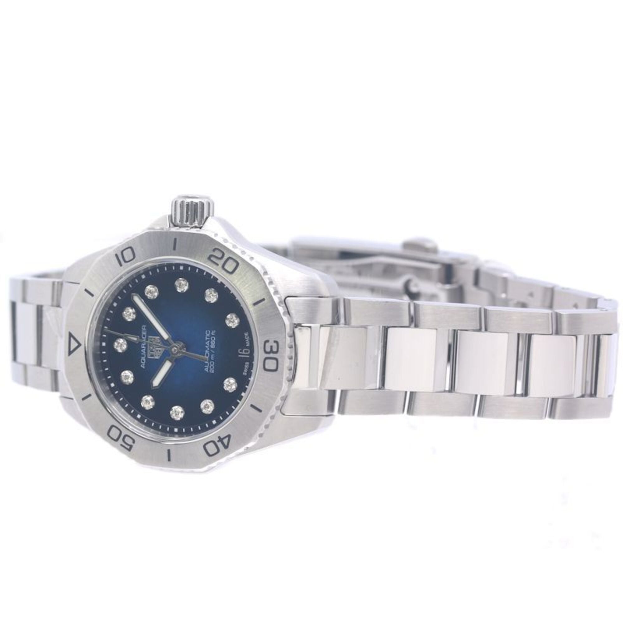 TAG Heuer Aquaracer 11P Diamond WBP2411.BA0622 Damenuhr aus Edelstahl 40319
