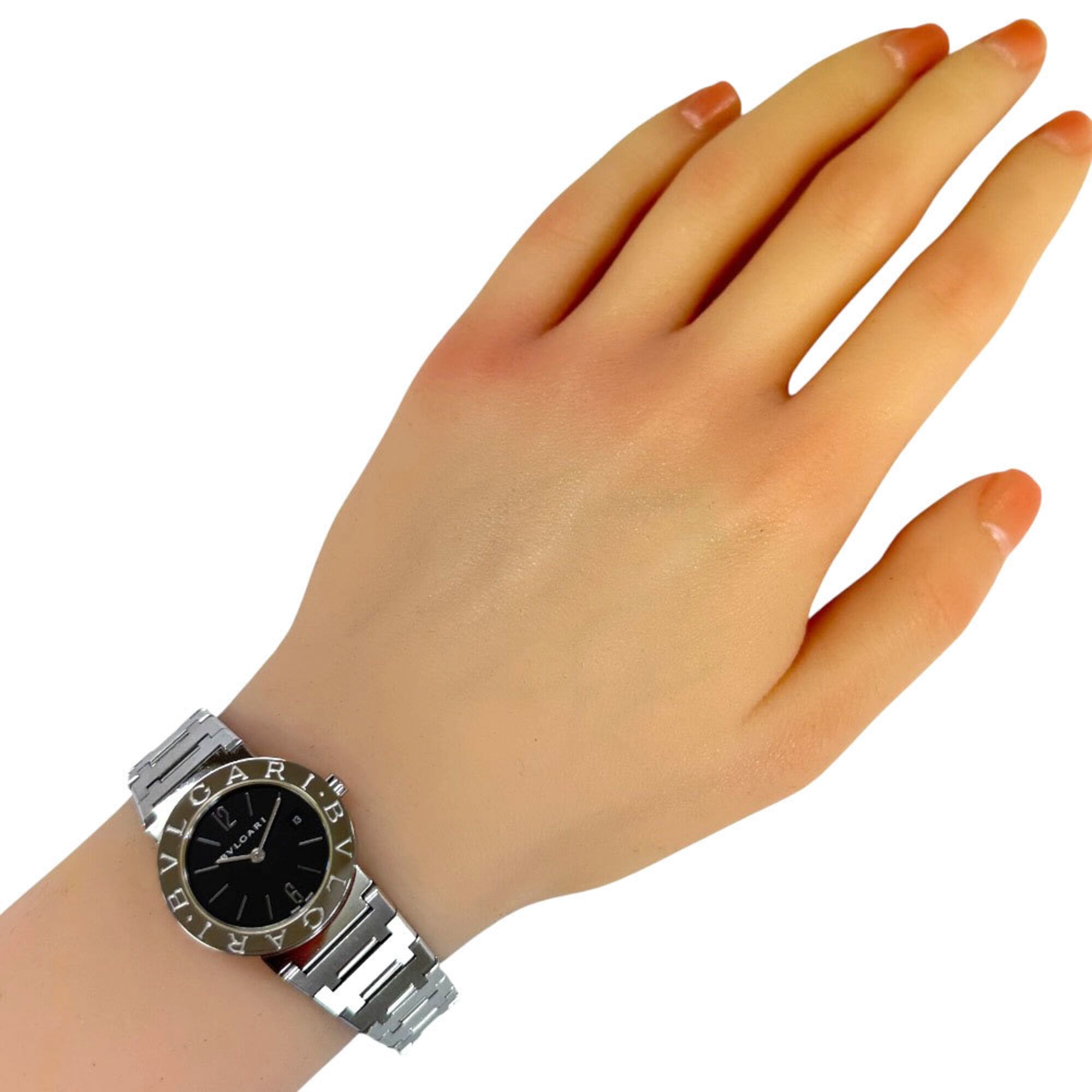 Bulgari BB26SS BB26SS Black Dial 25mm Watch