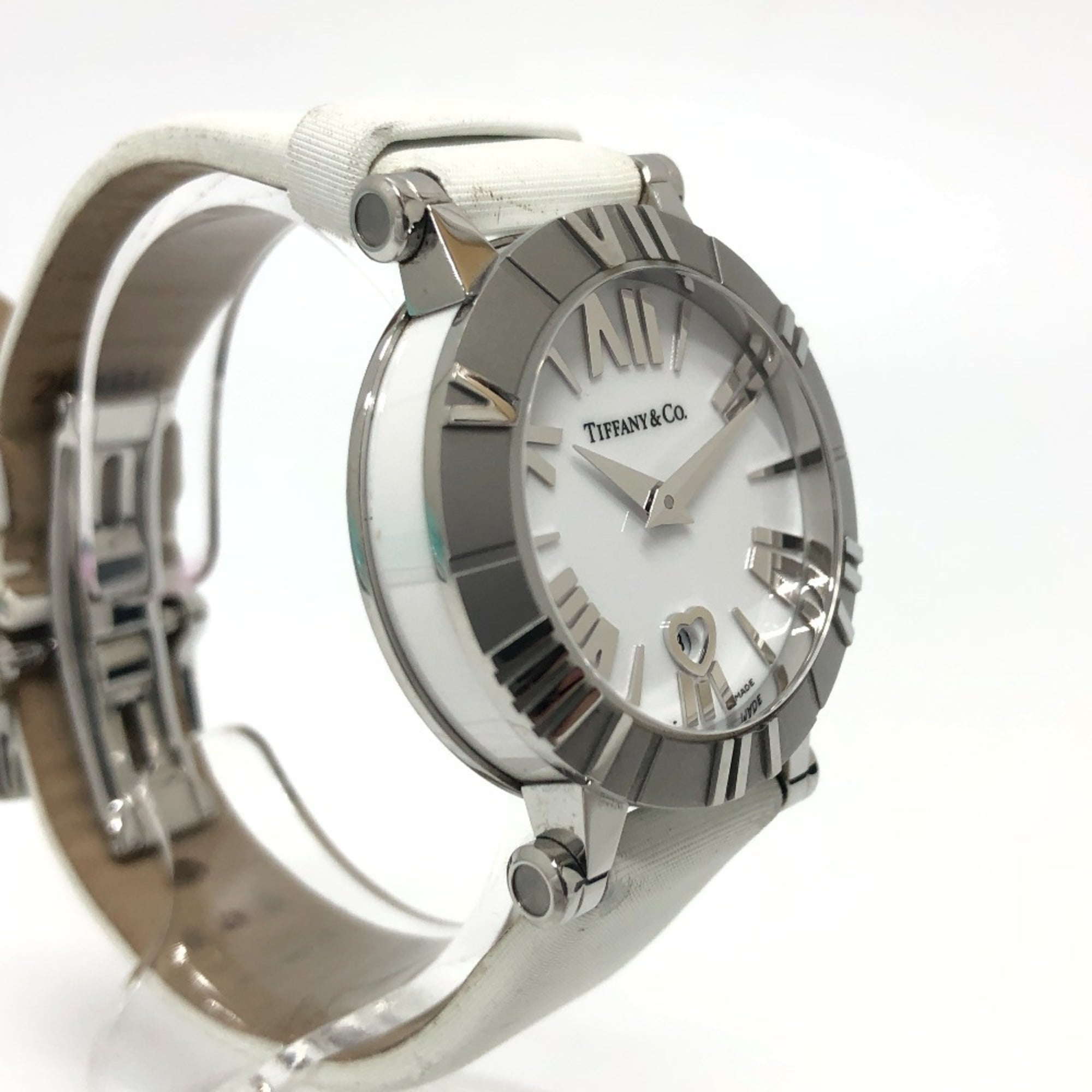 Tiffany Atlas Z1300.11.11A20A41A White Dial 30mm Watch