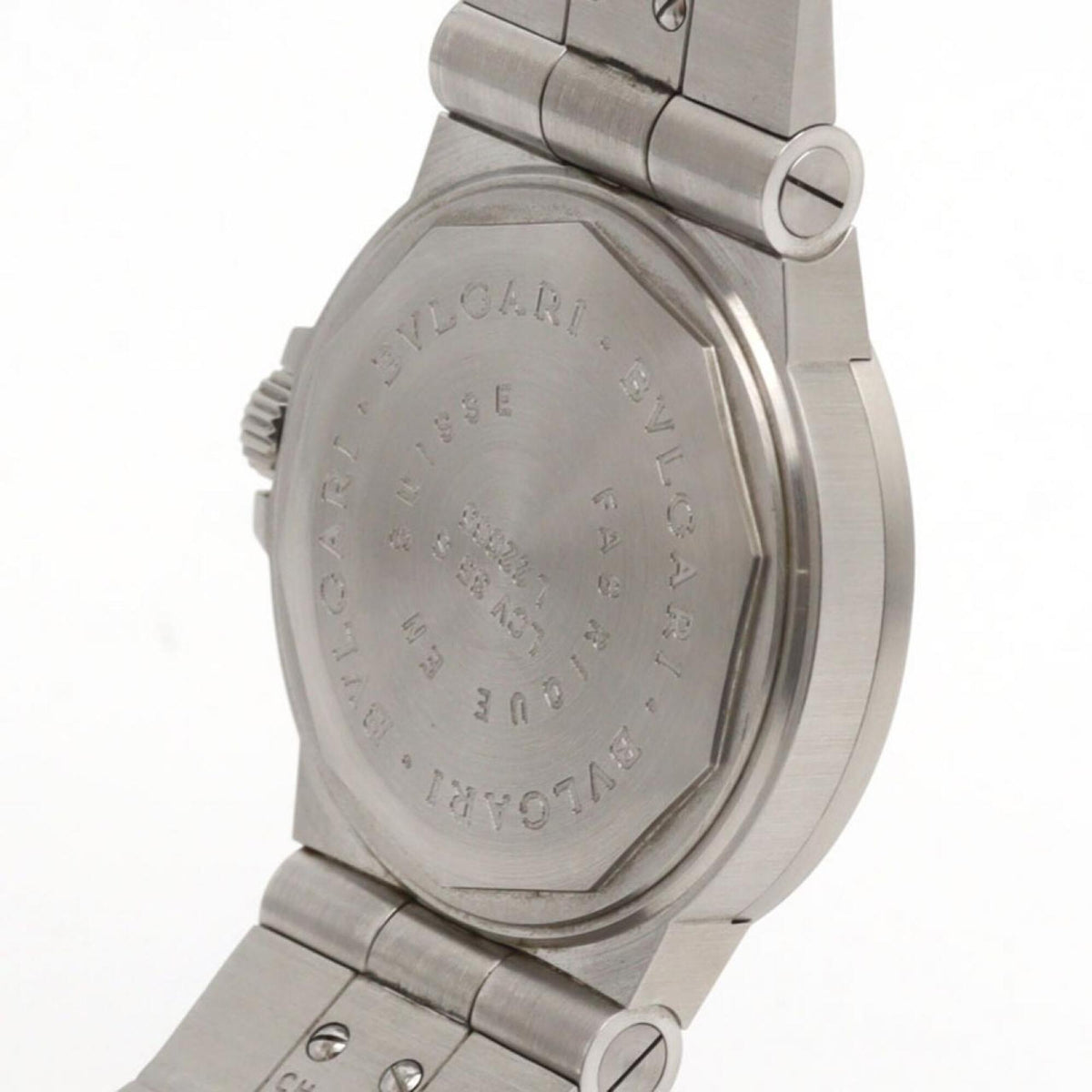 Bulgari Diagono Sport White Dial 35mm Watch