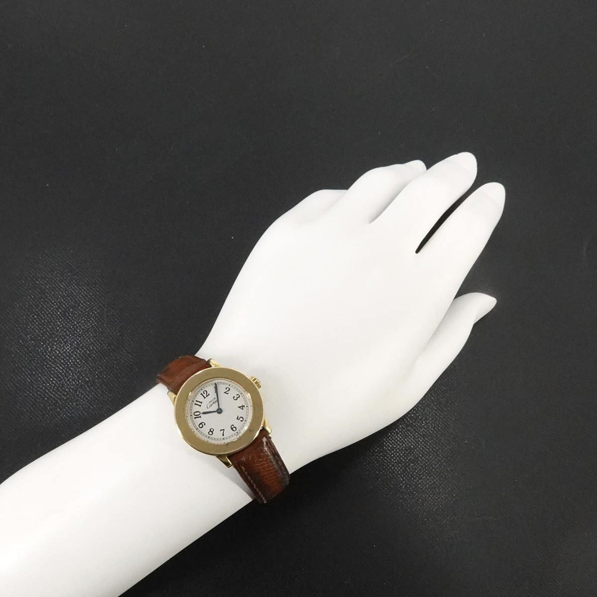 Montre Cartier Must Ronde SM W1008843 Ivoire Cadran 27 mm