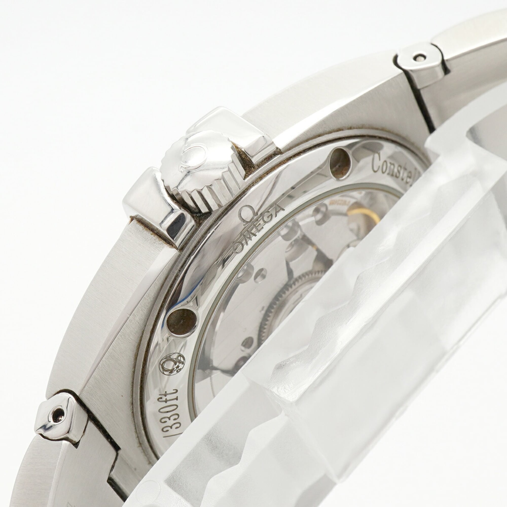 Omega Constellation Double Eagle 1501.10 herenhorloge met gouden wijzerplaat