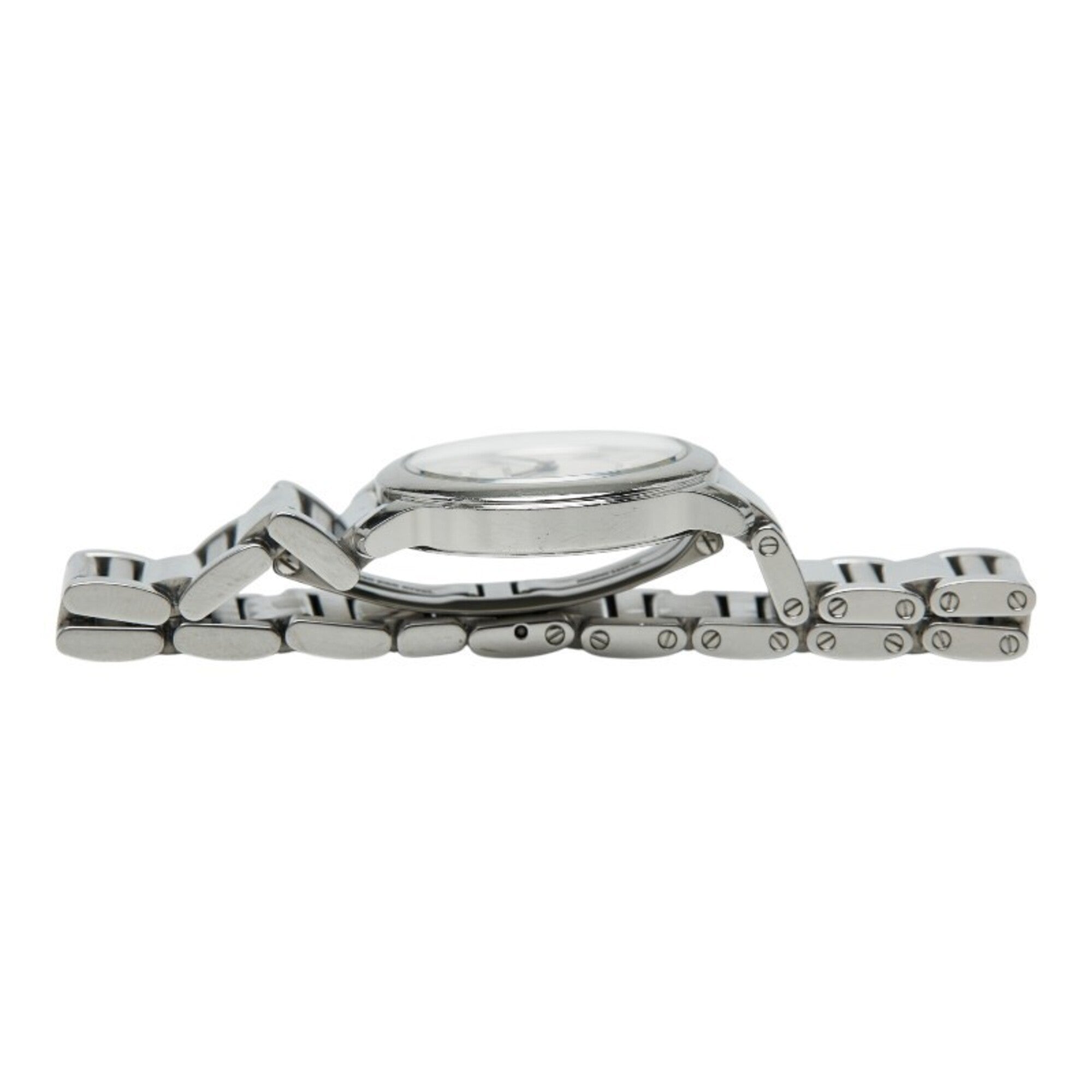 Cartier Ronde Must – Online-Exklusivmodell WSRN0033Quarz Weiß Zifferblatt, Edelstahl, Damenuhr CARTIER