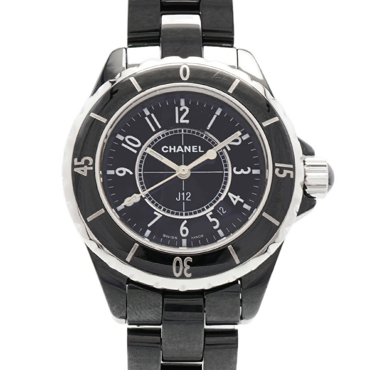Chanel J12 H0682 Black Dial 34mm Watch