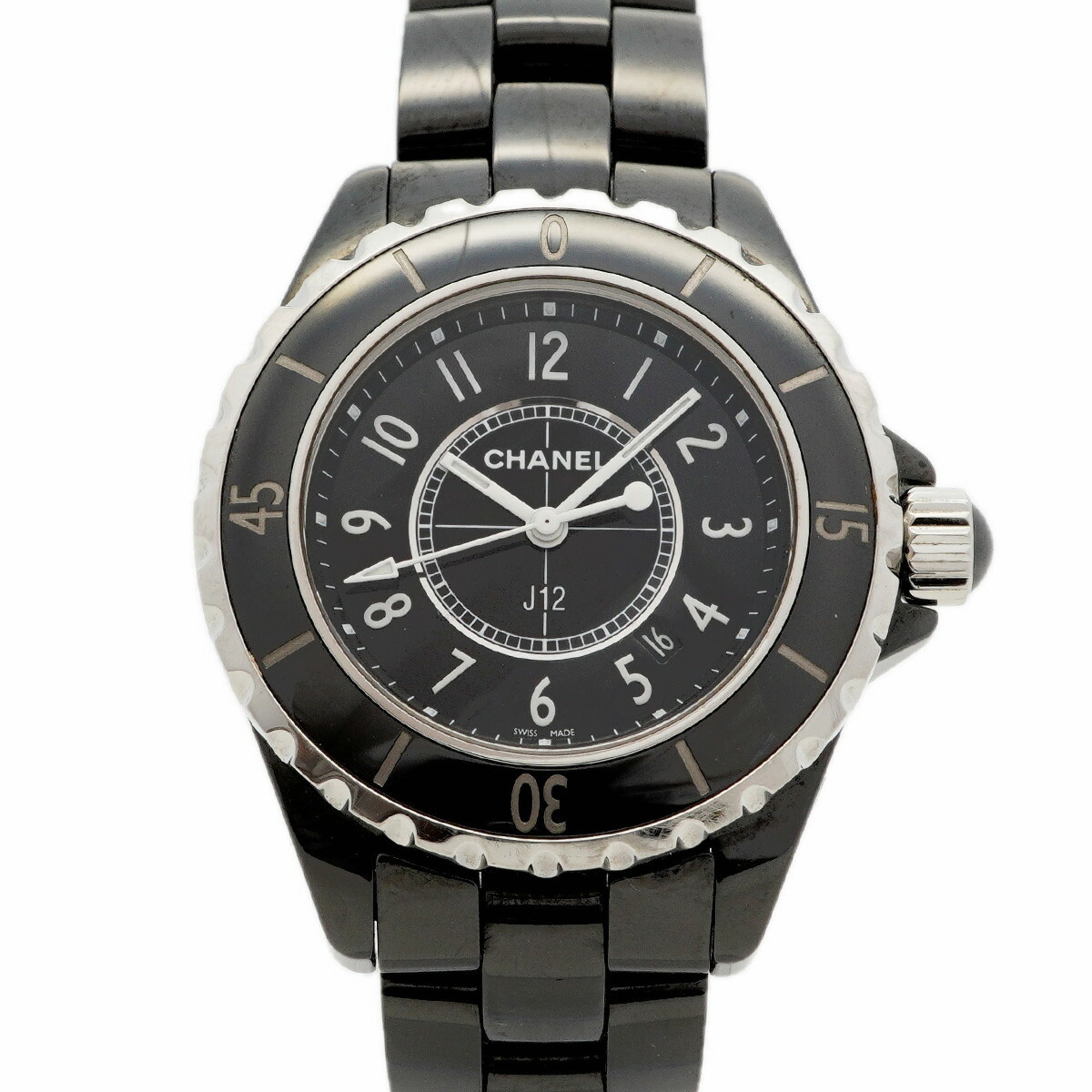 Chanel J12 H0682 Black Dial Women's Watch